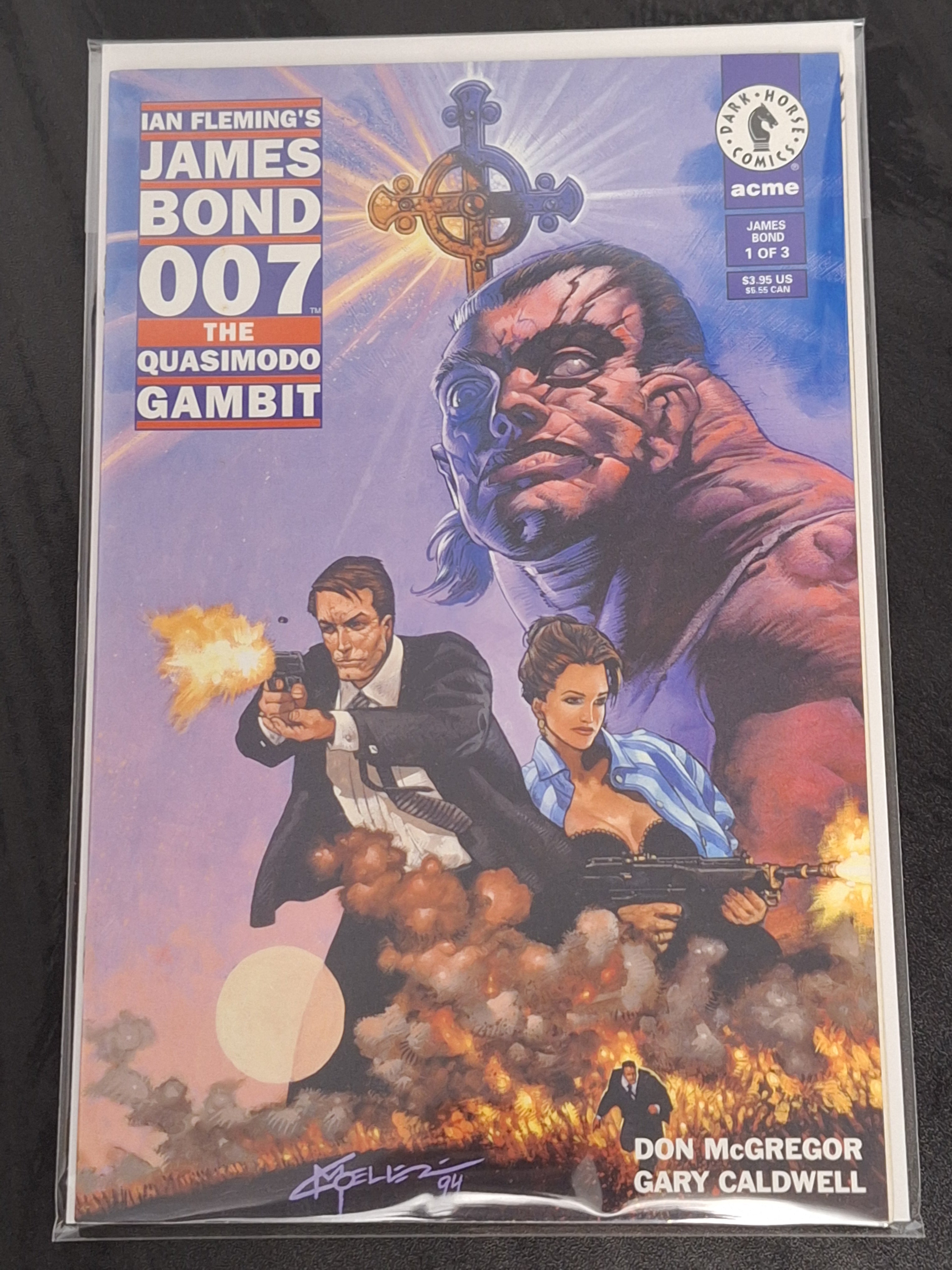 James Bond 007 The Quasimodo Gambit 1 Dark Horse Comics 1995