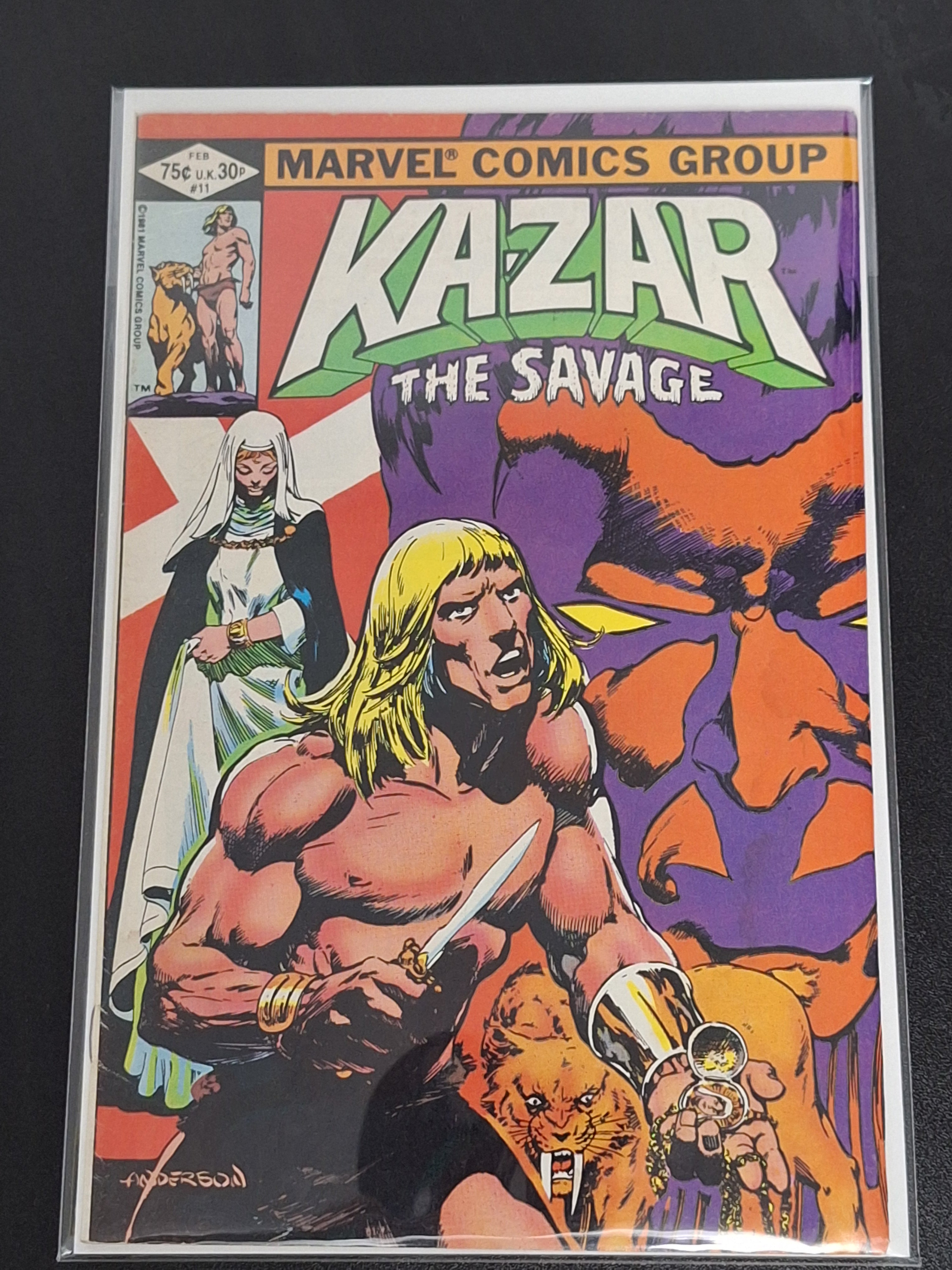 Ka-zar The Savage 11 Marvel 1981