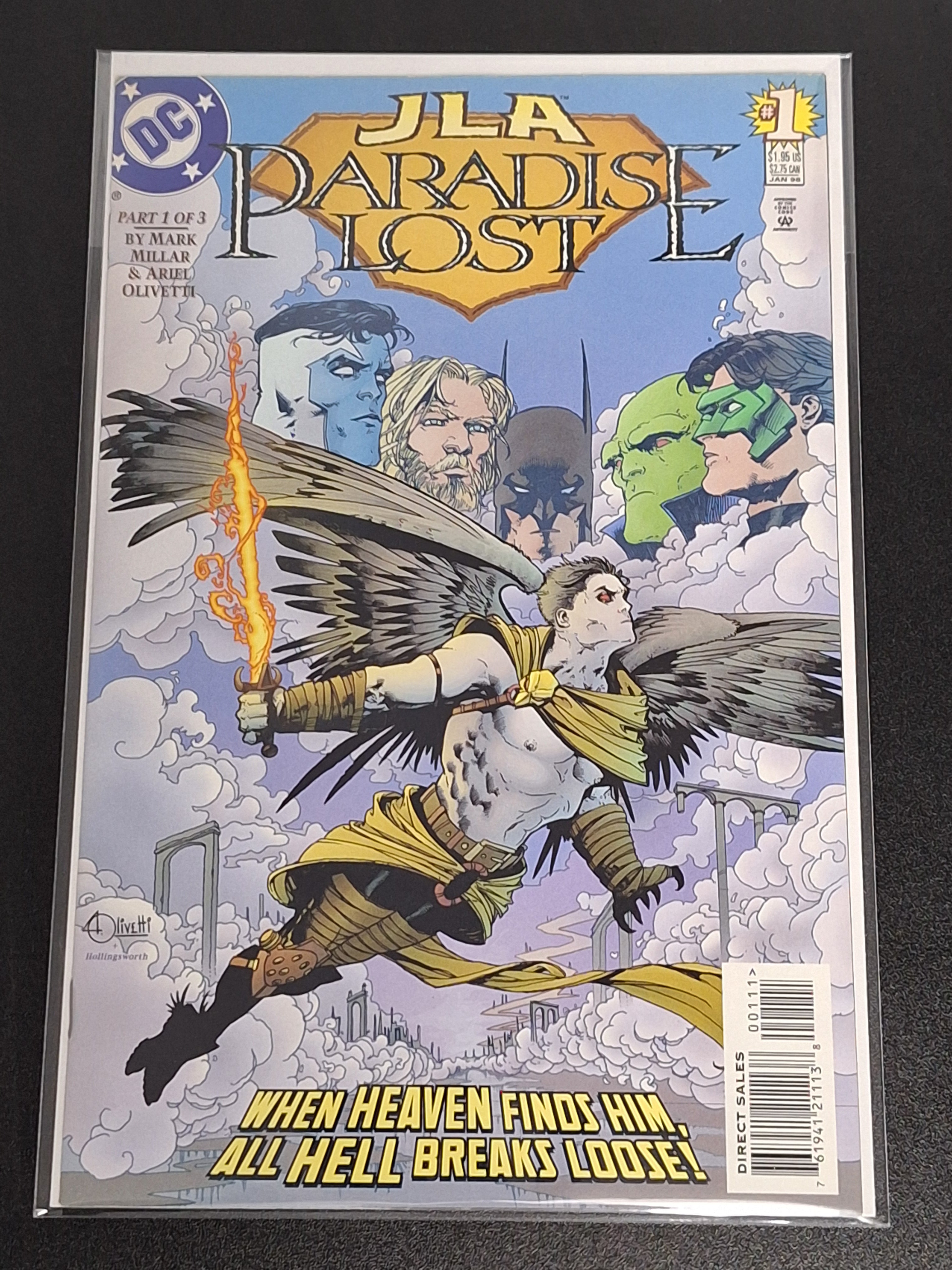 JLA Paradise Lost 1 Mark Millar 1998