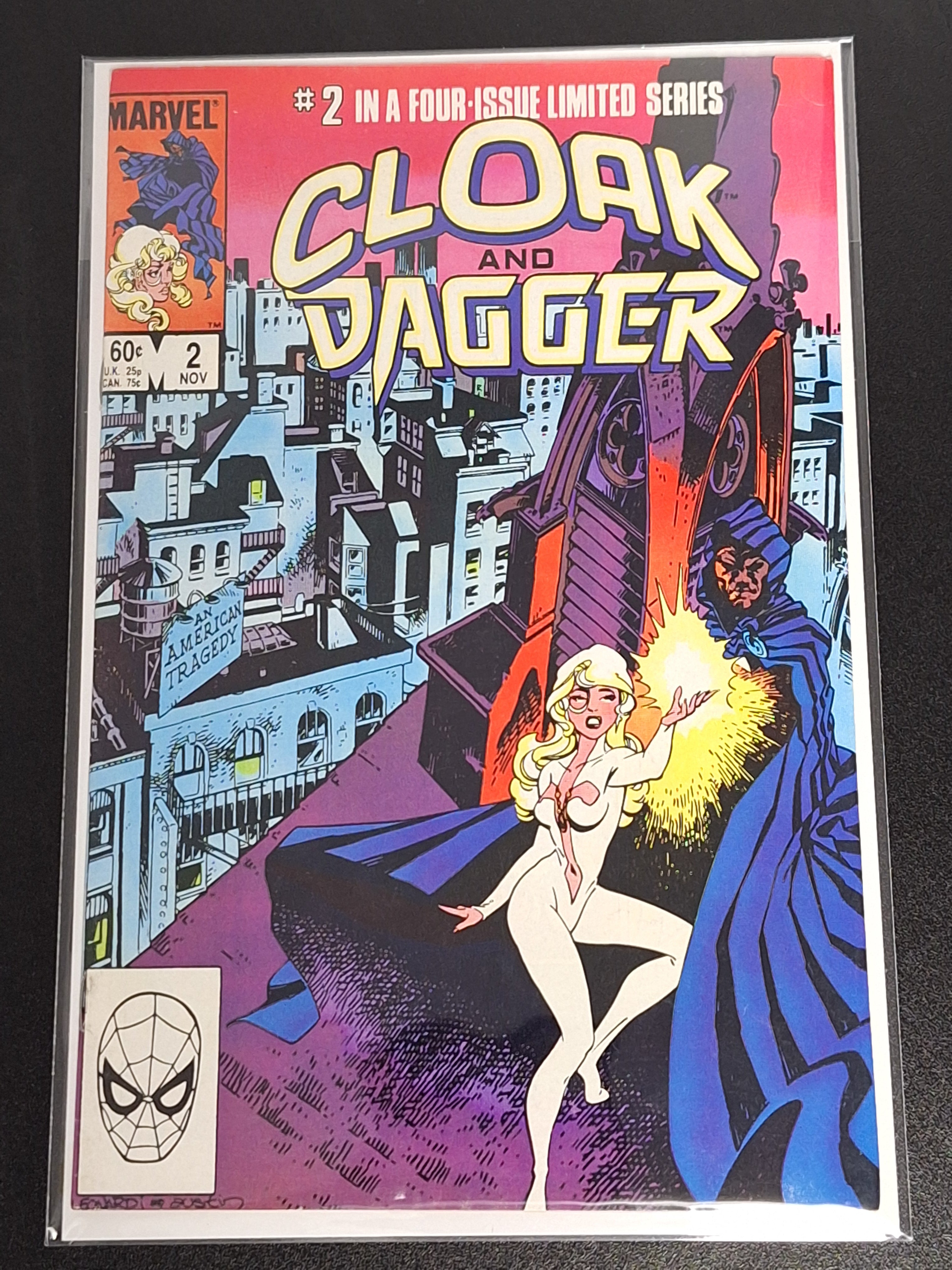 Cloak And Dagger 2 Marvel 1983 Limited Series