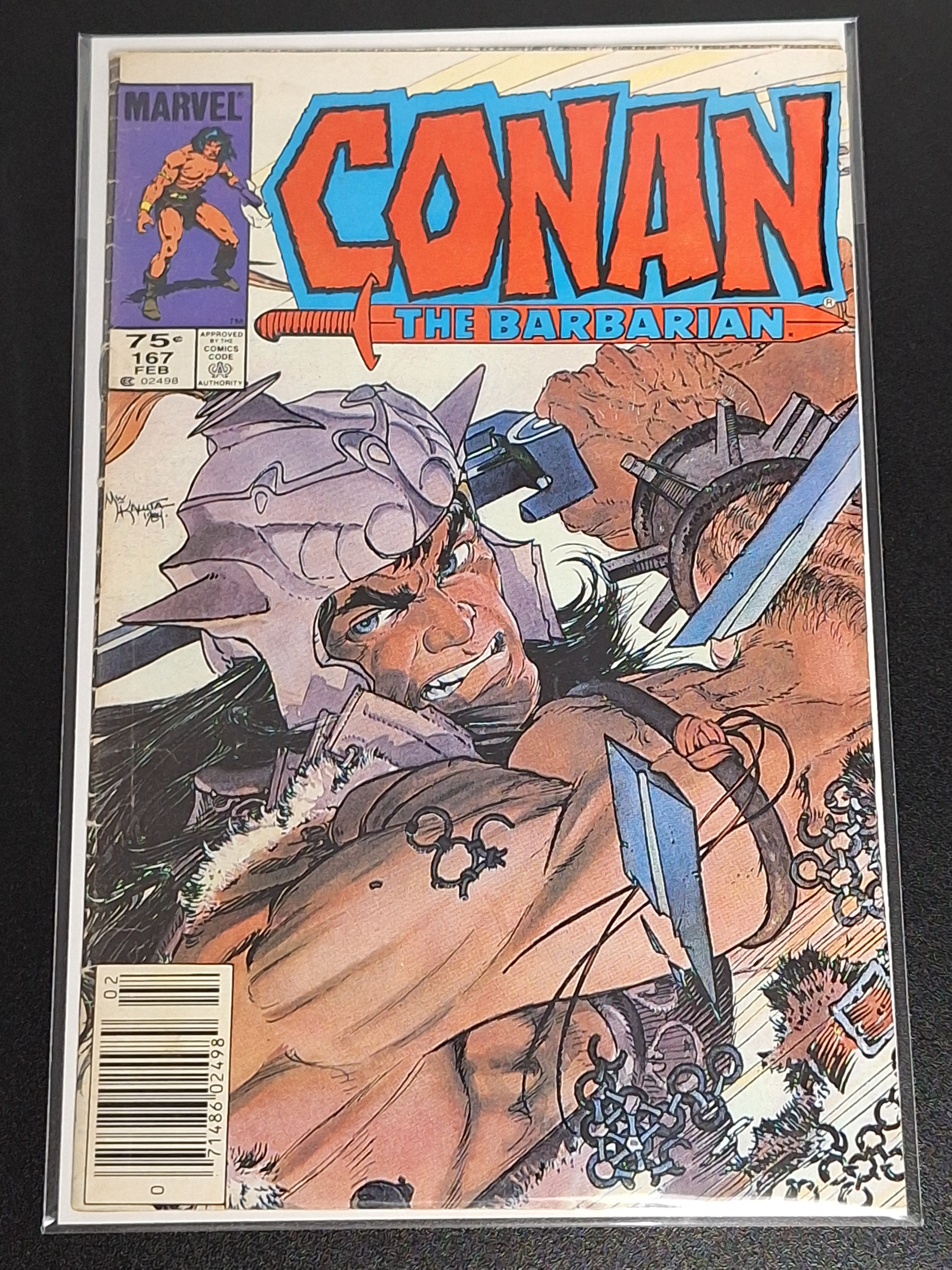 Conan The Barbarian 167 Marvel 1984 CPV