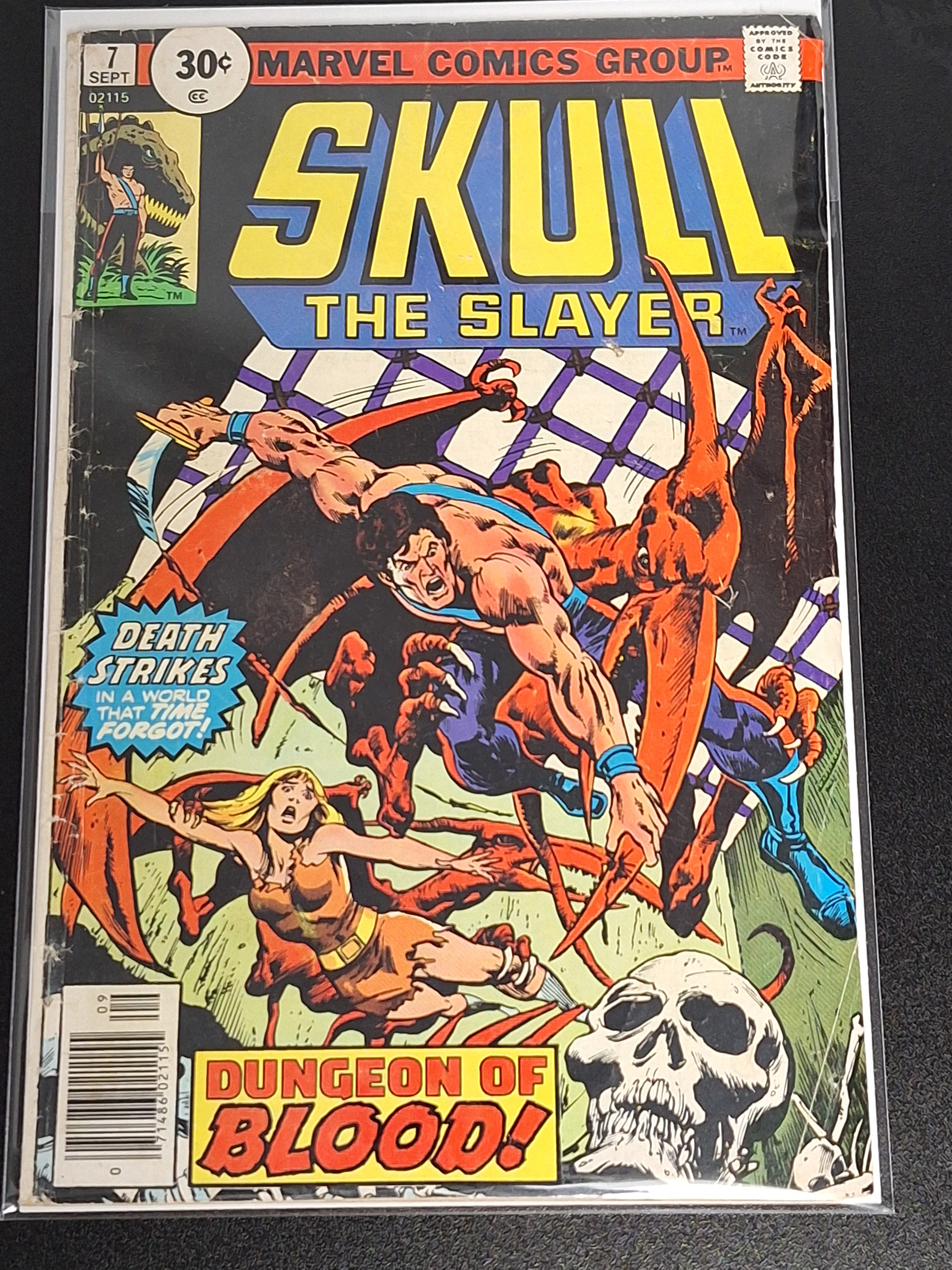 Skull The Slayer 7 Marvel 1976 Dungeon Of Blood