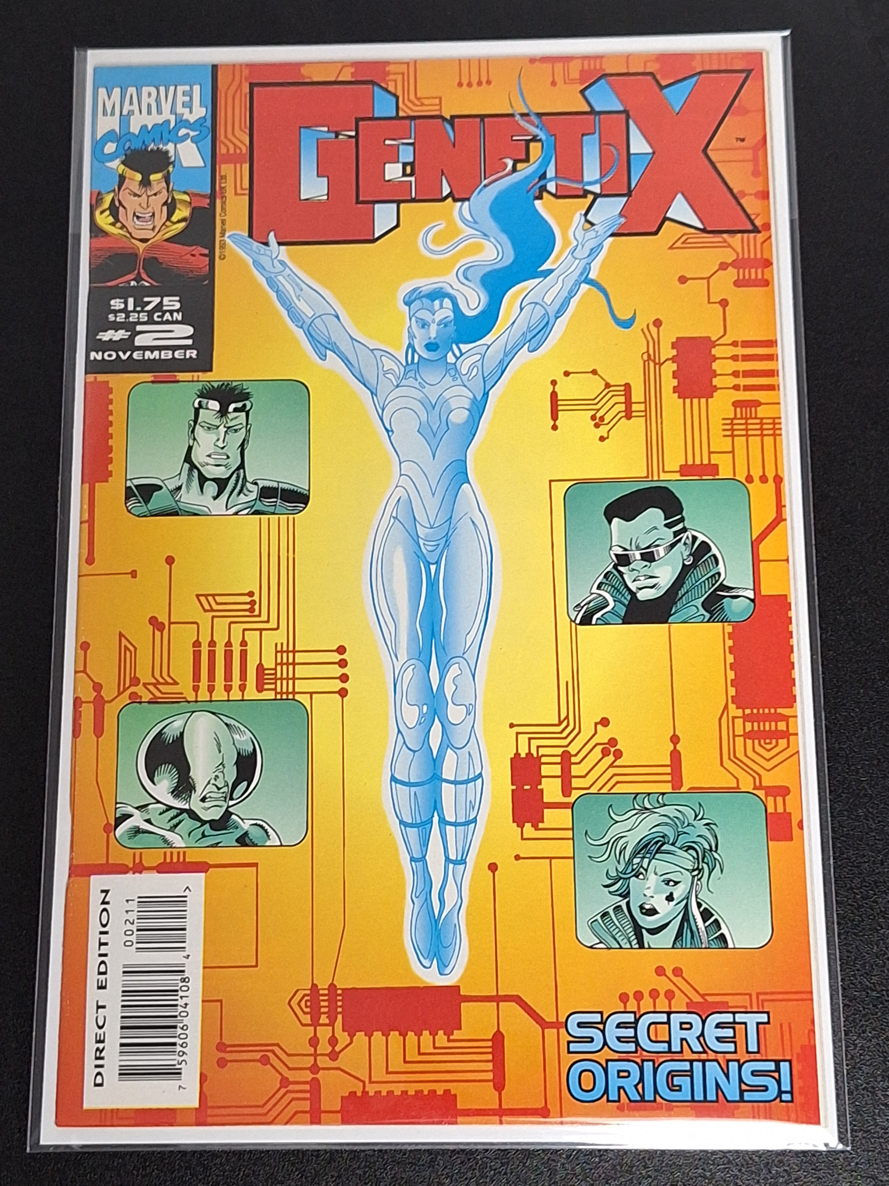 Genetix 2 Marvel UK 1993 Secret Origins