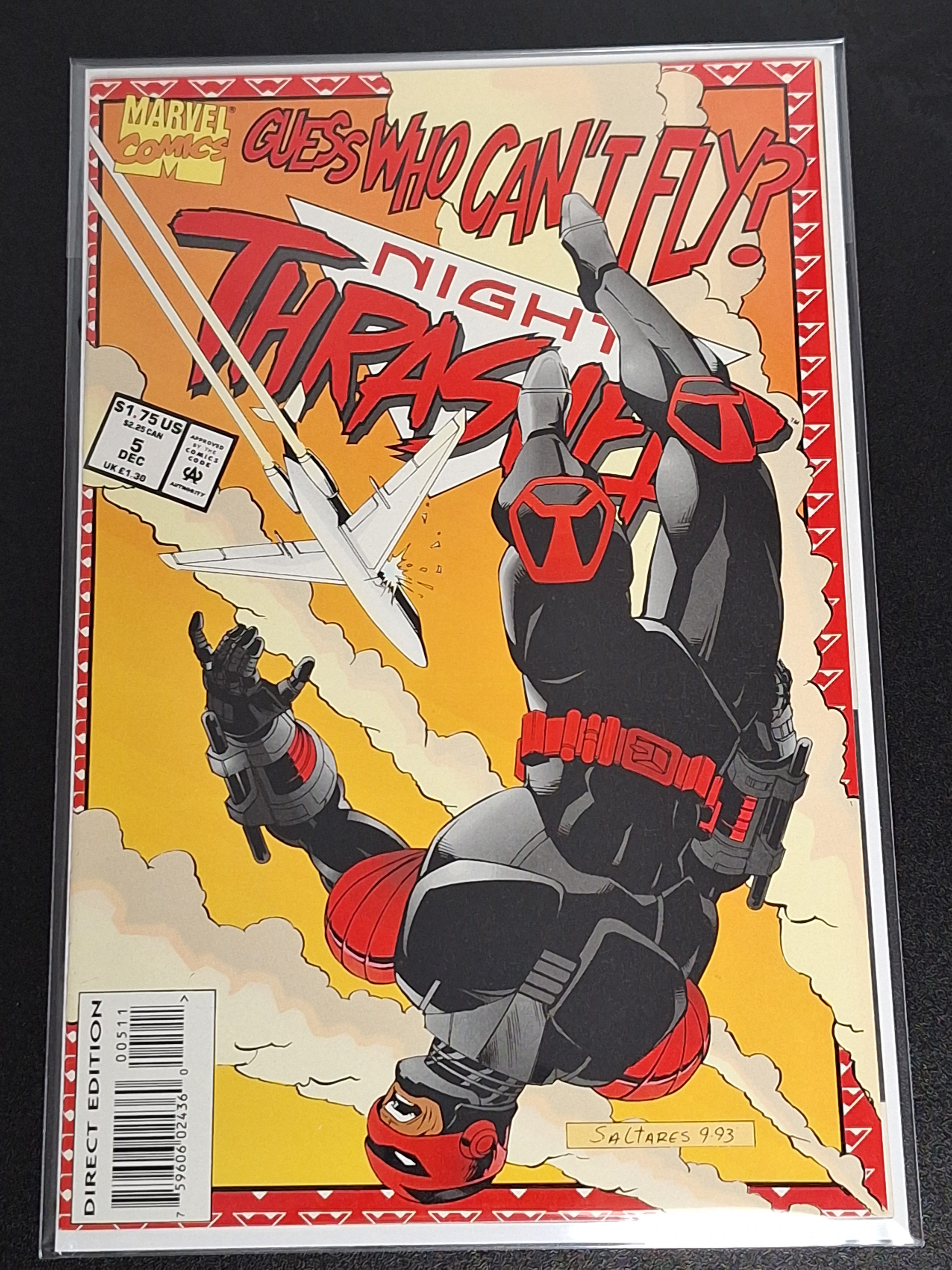 Night Thrasher 5 Marvel 1993