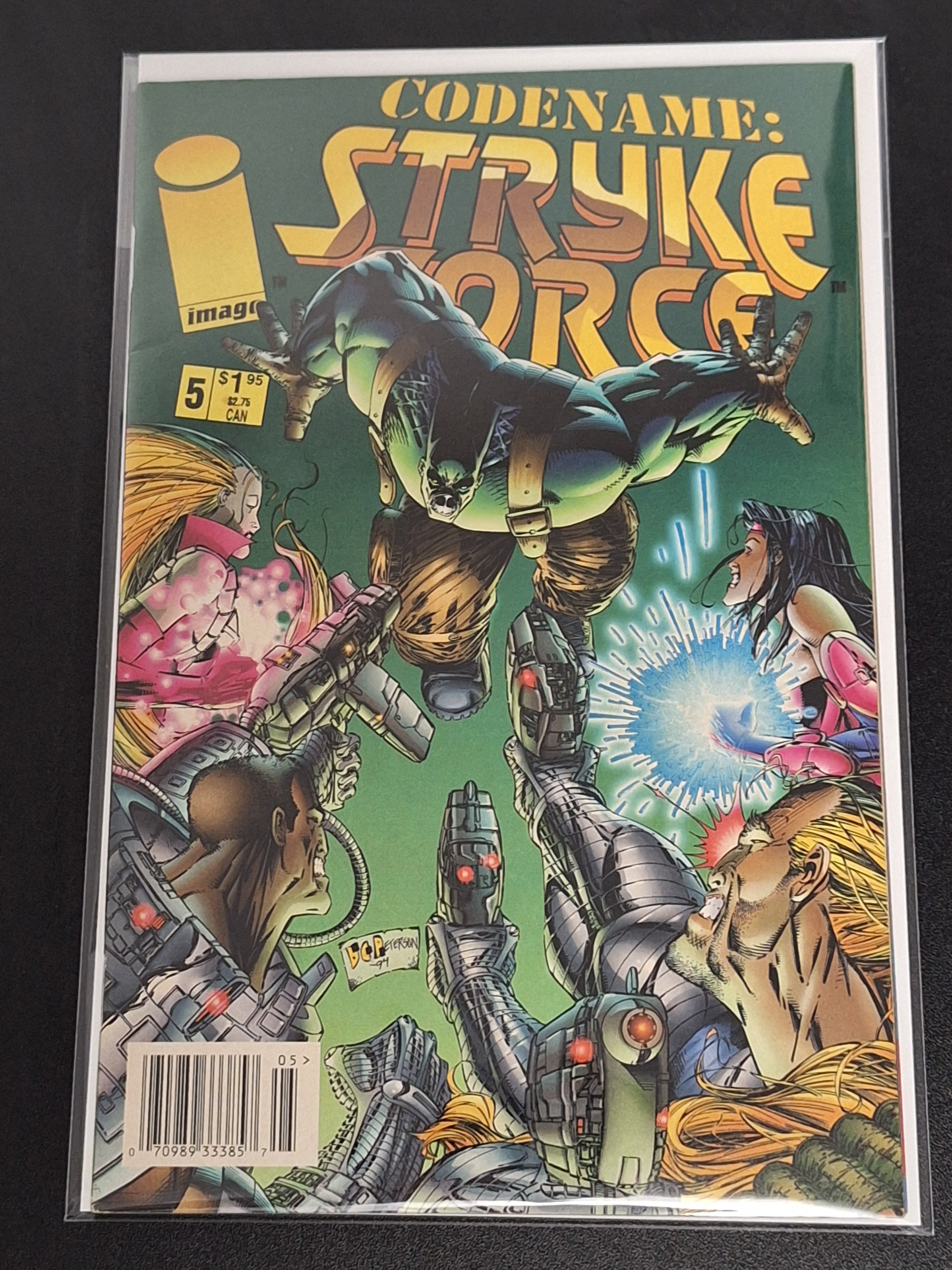 Codename: Stryke Force 5 Image Comics 1995 Scarce Newsstand