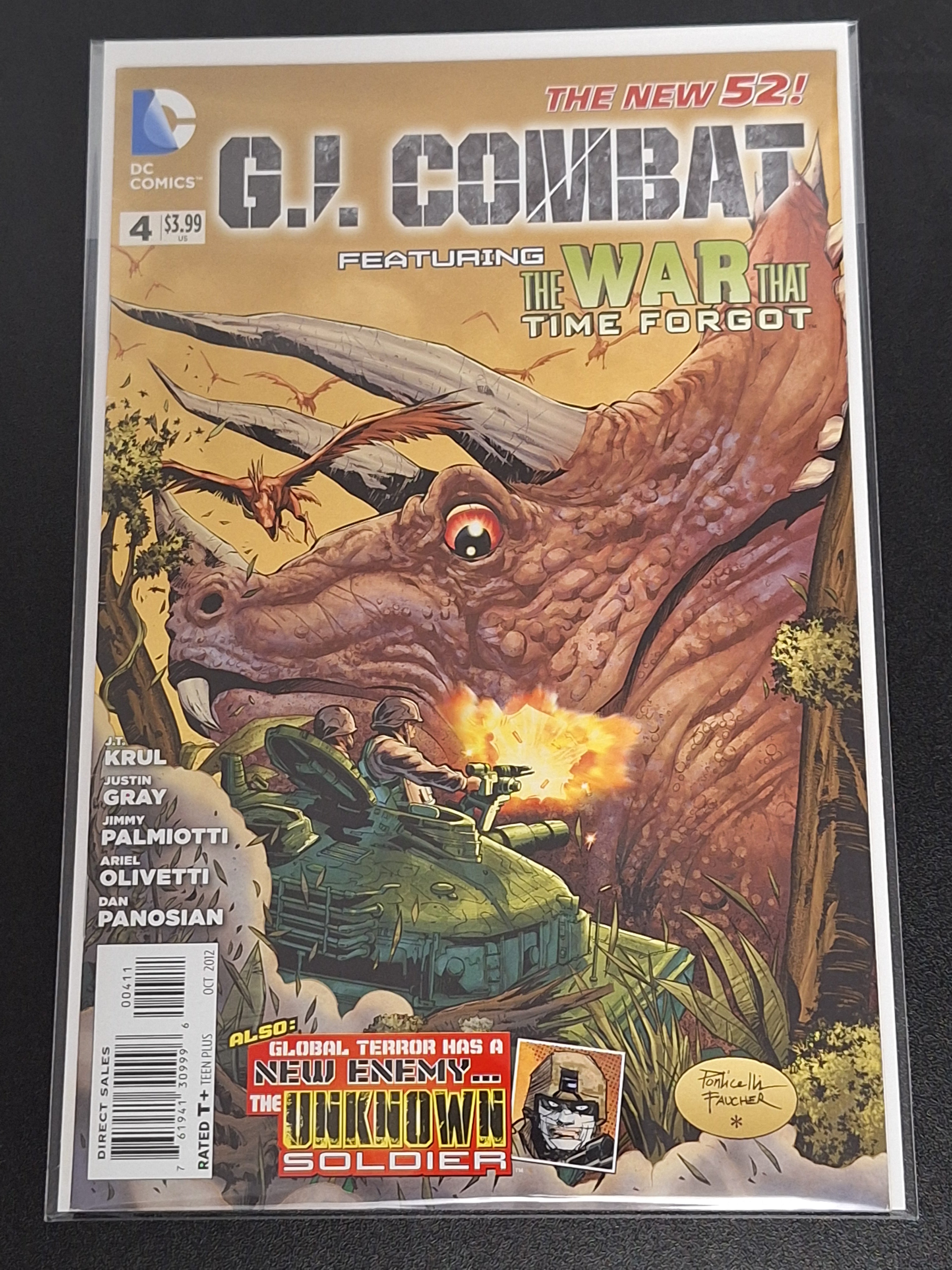 G.I. Combat 4 DC 2012 Cover A