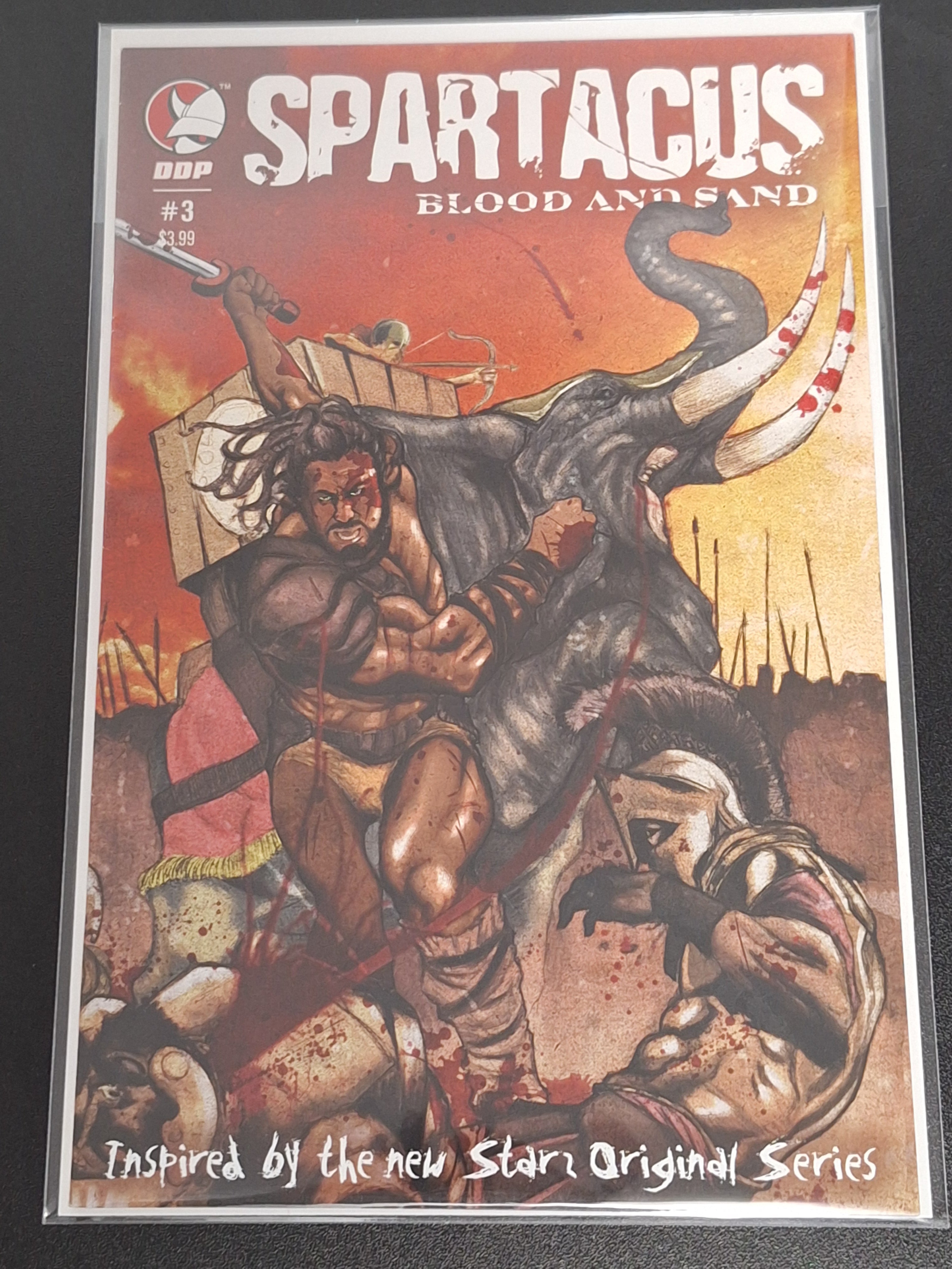 Spartacus Blood And Sand 3 Devil's Due Publishing 2009 Very Rare book, Low Print Run
