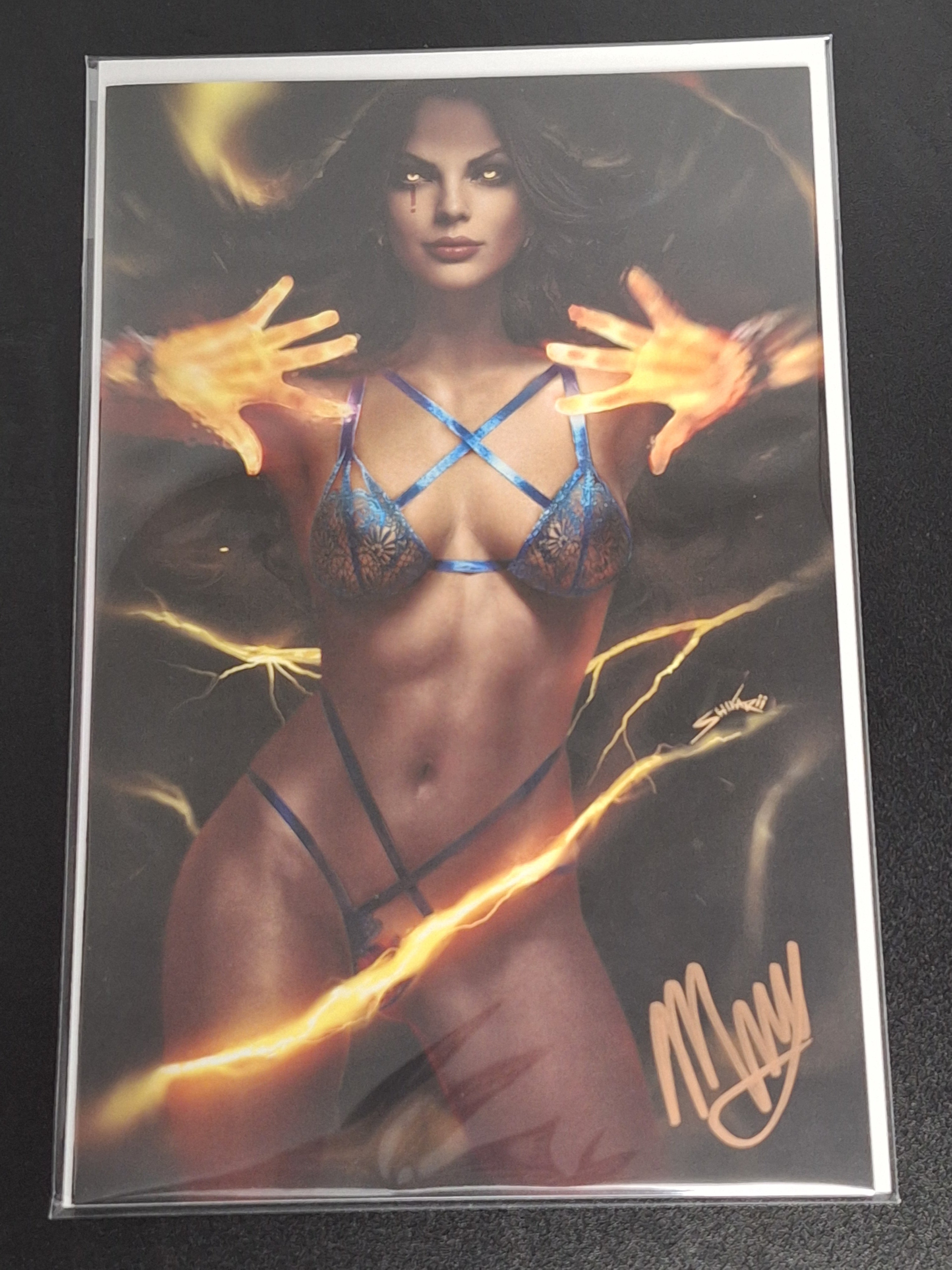 Deathrage 1 Shikarii Virgin Lingerie Exclusive Signed With COA