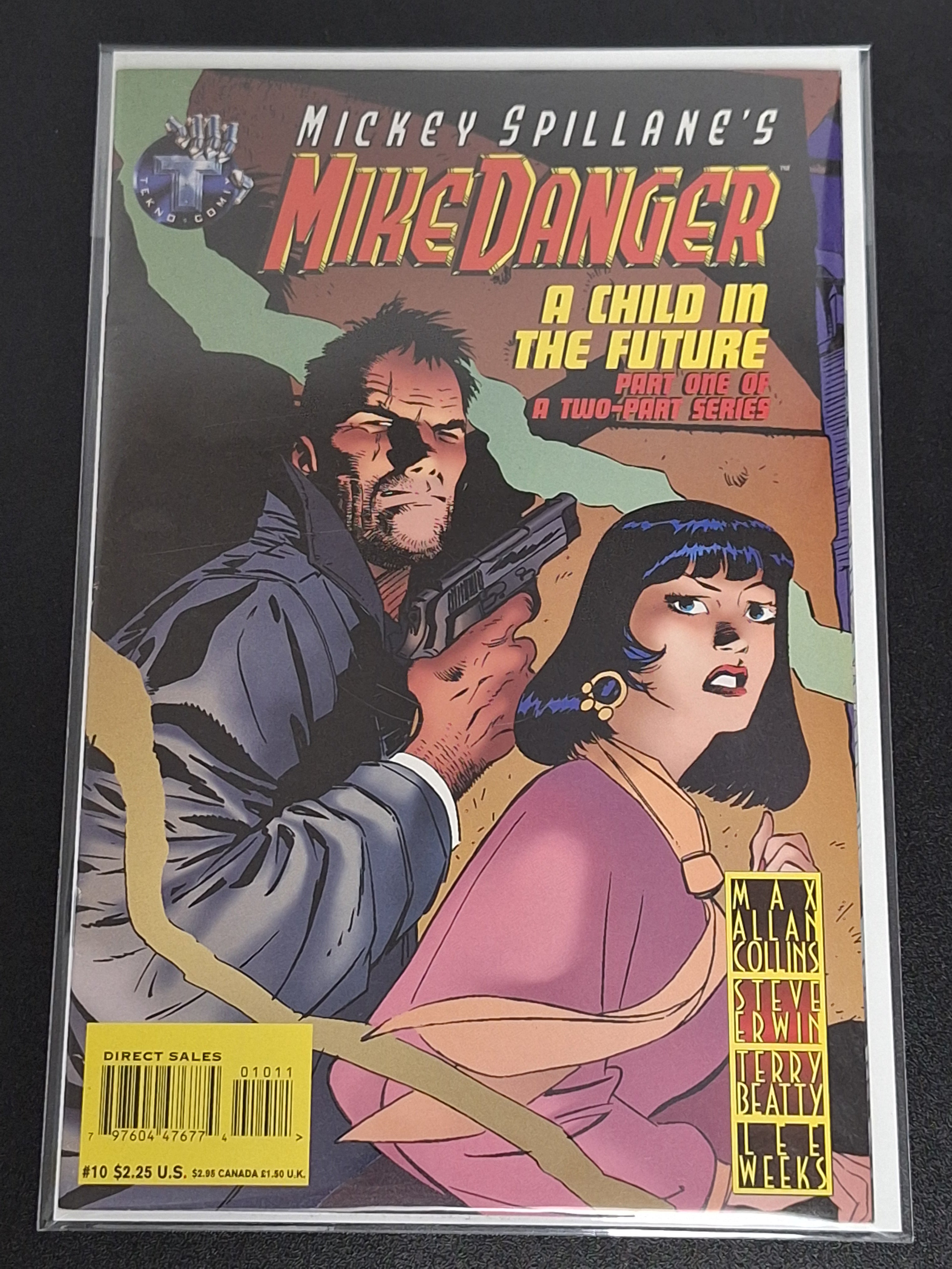 Mike Danger 10 Tekno Comics 1996 A Child Of The Future