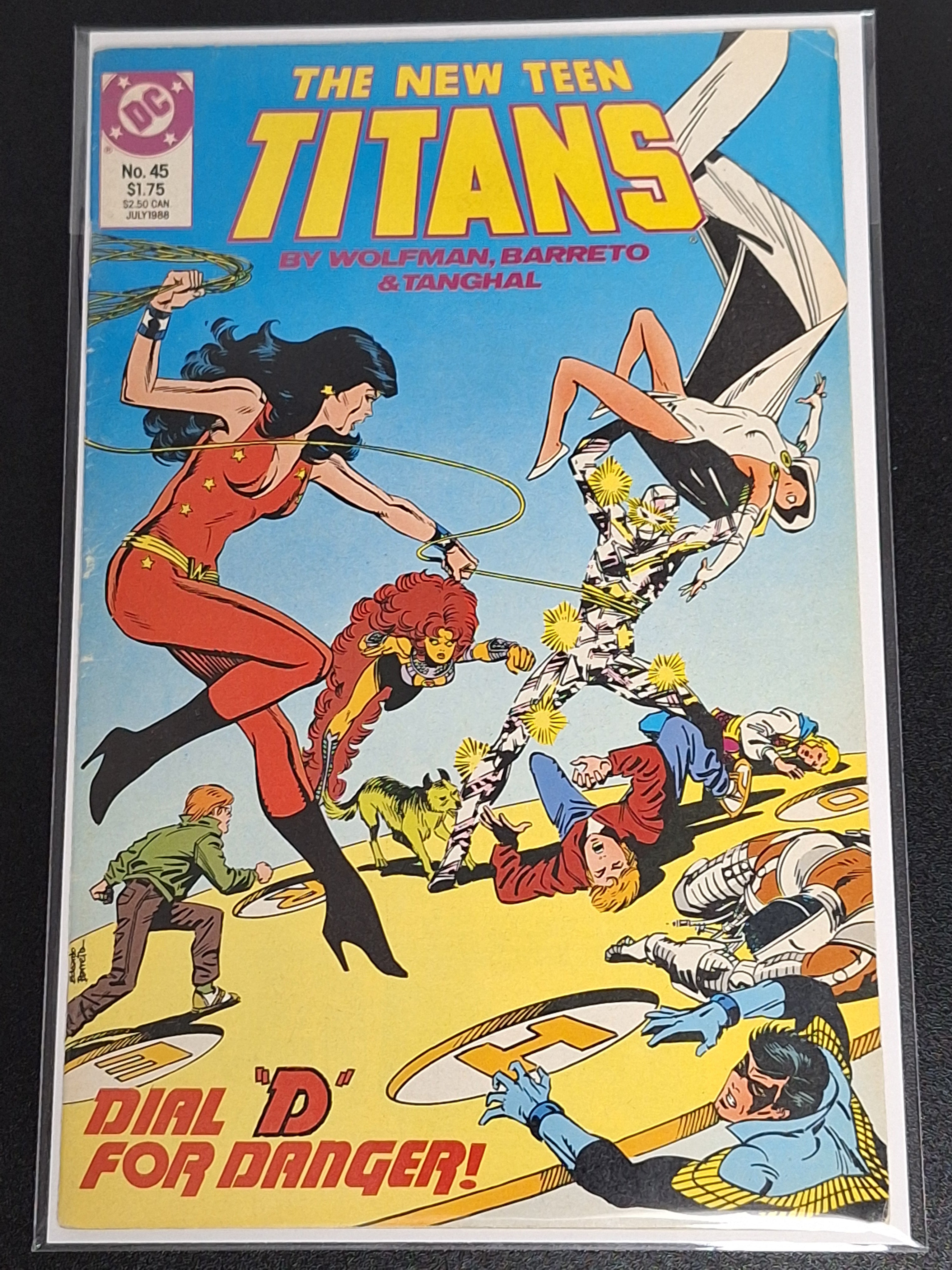 The New Teen Titans 45 DC 1988