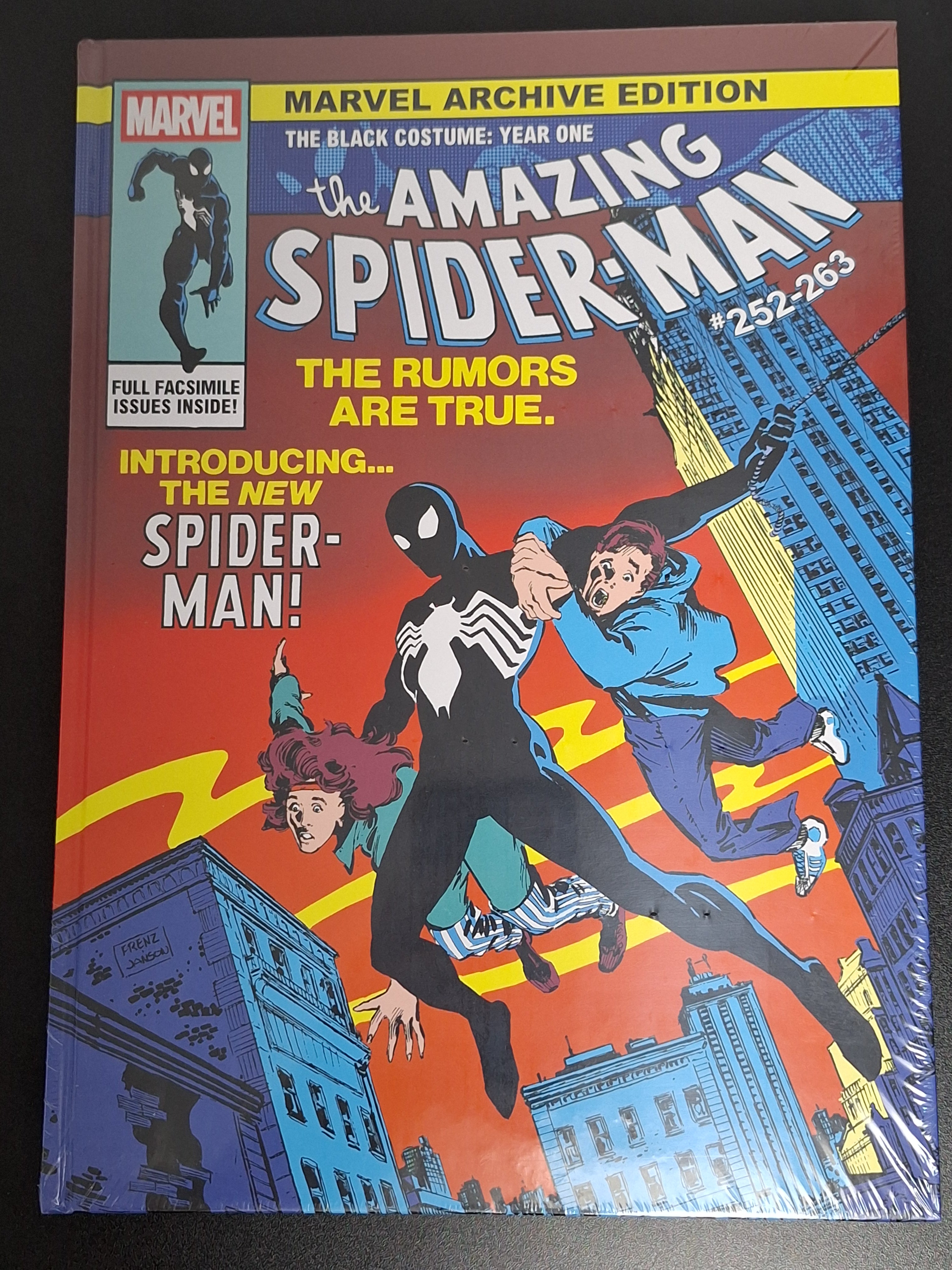 The Amazing Spider-Man Black Costume: Year One Marvel Archive Edition Hardcover