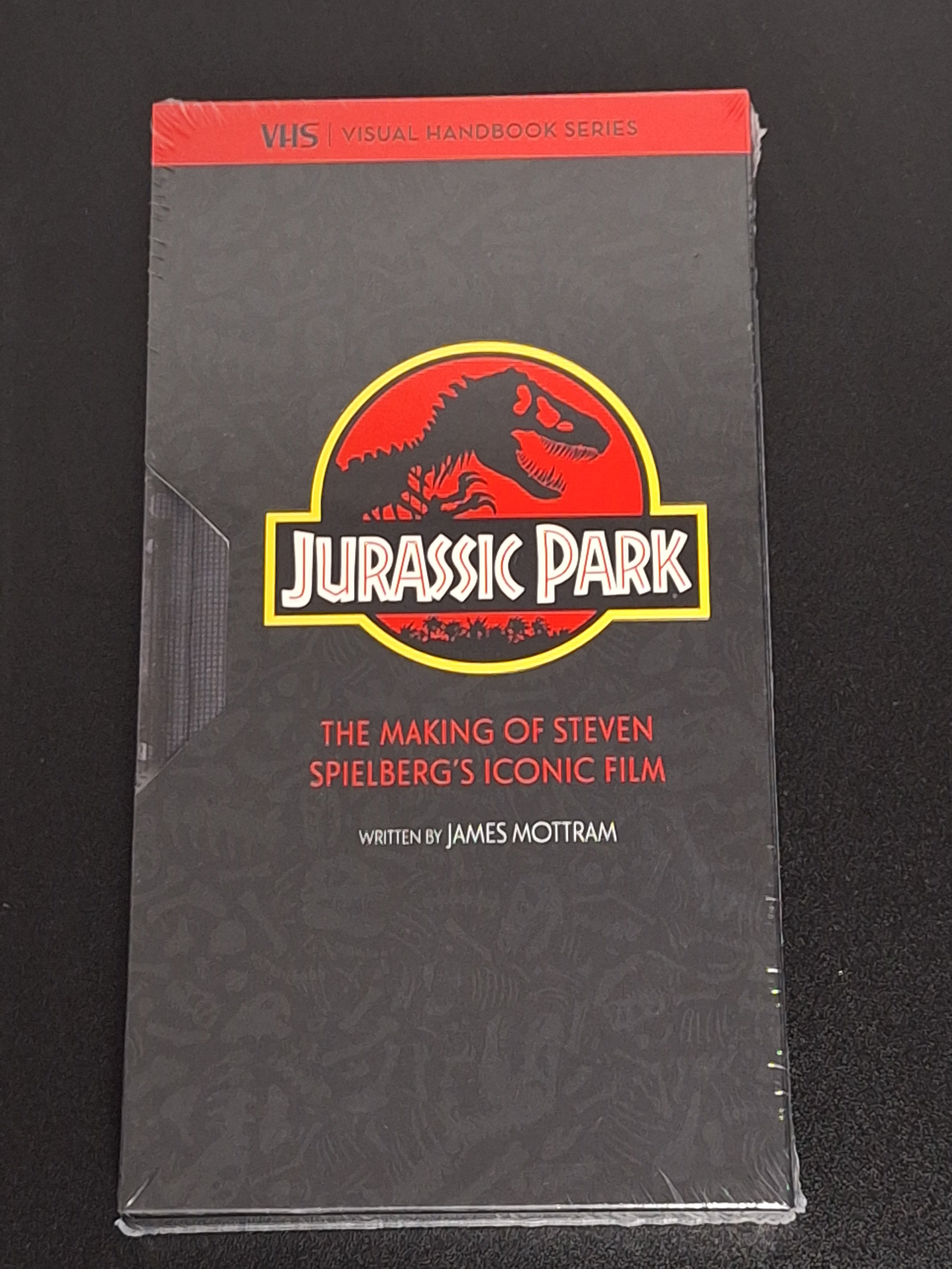Jurassic Park VHS Visual Handbook Series Hardcover Slipcase
