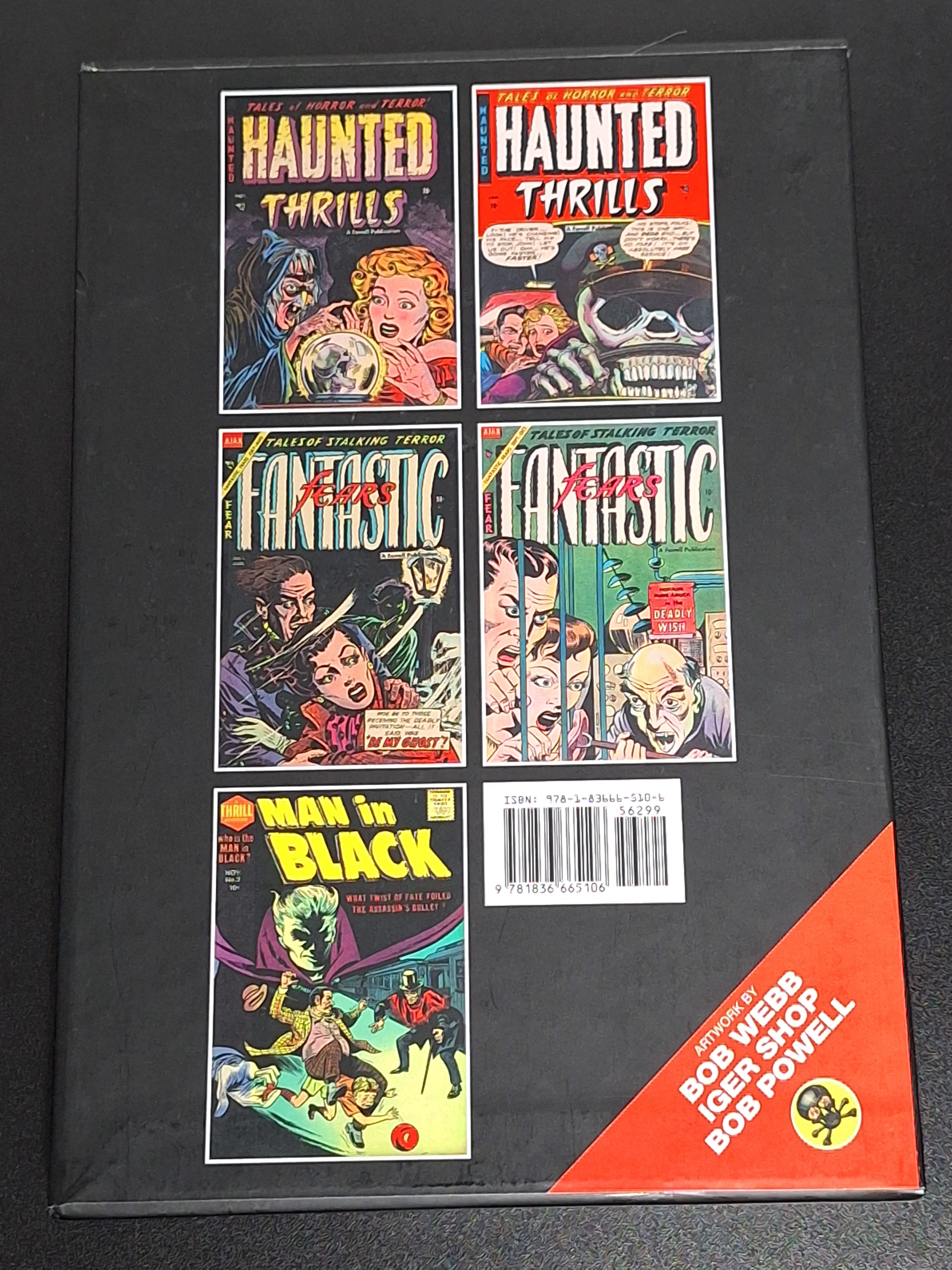 Classic Horror Comics Vol. 9 Haunted Thrills Deluxe Hardcover Slipcase Edition