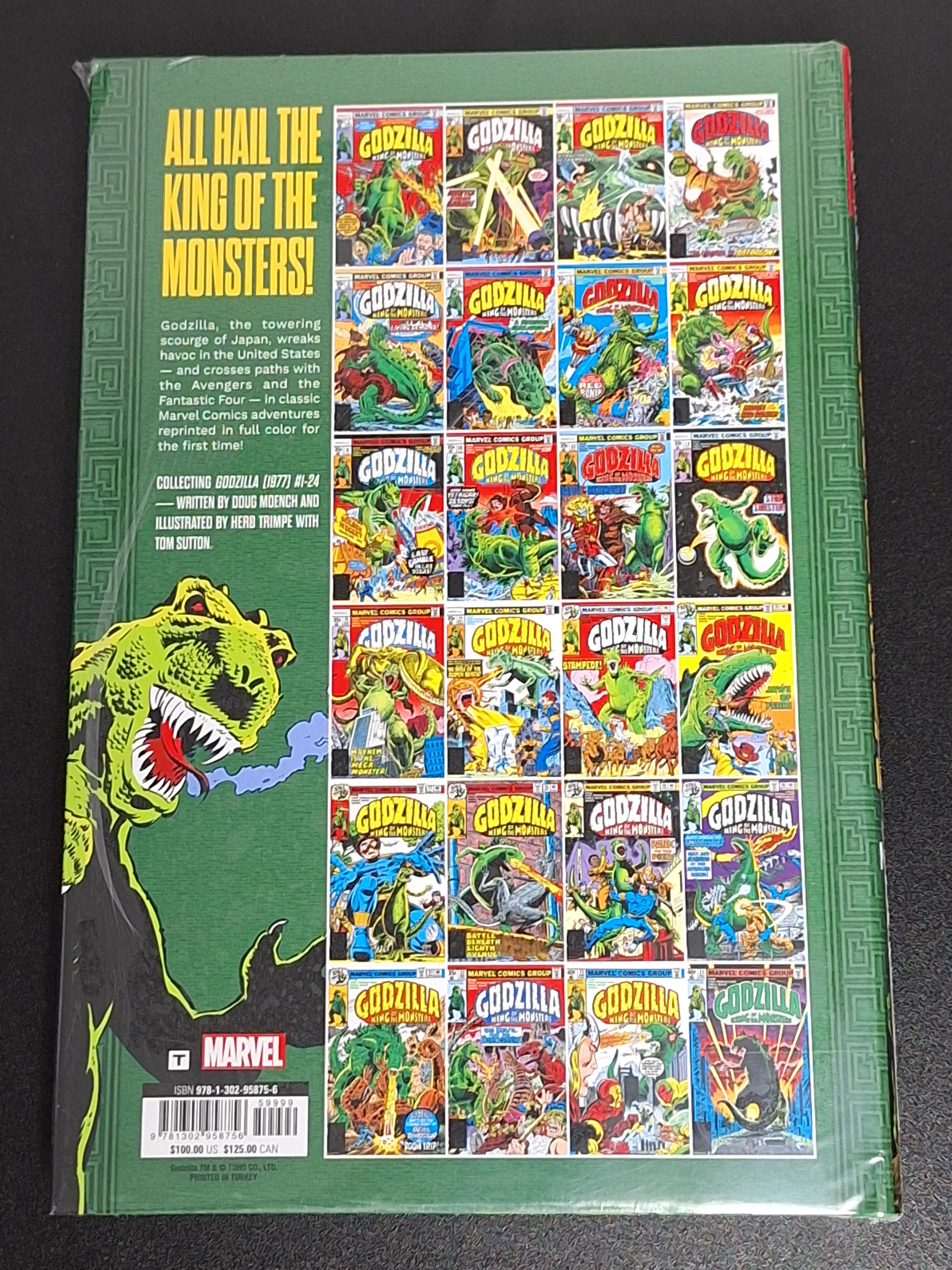 Godzilla The Original Marvel Years Hardcover Omnibus