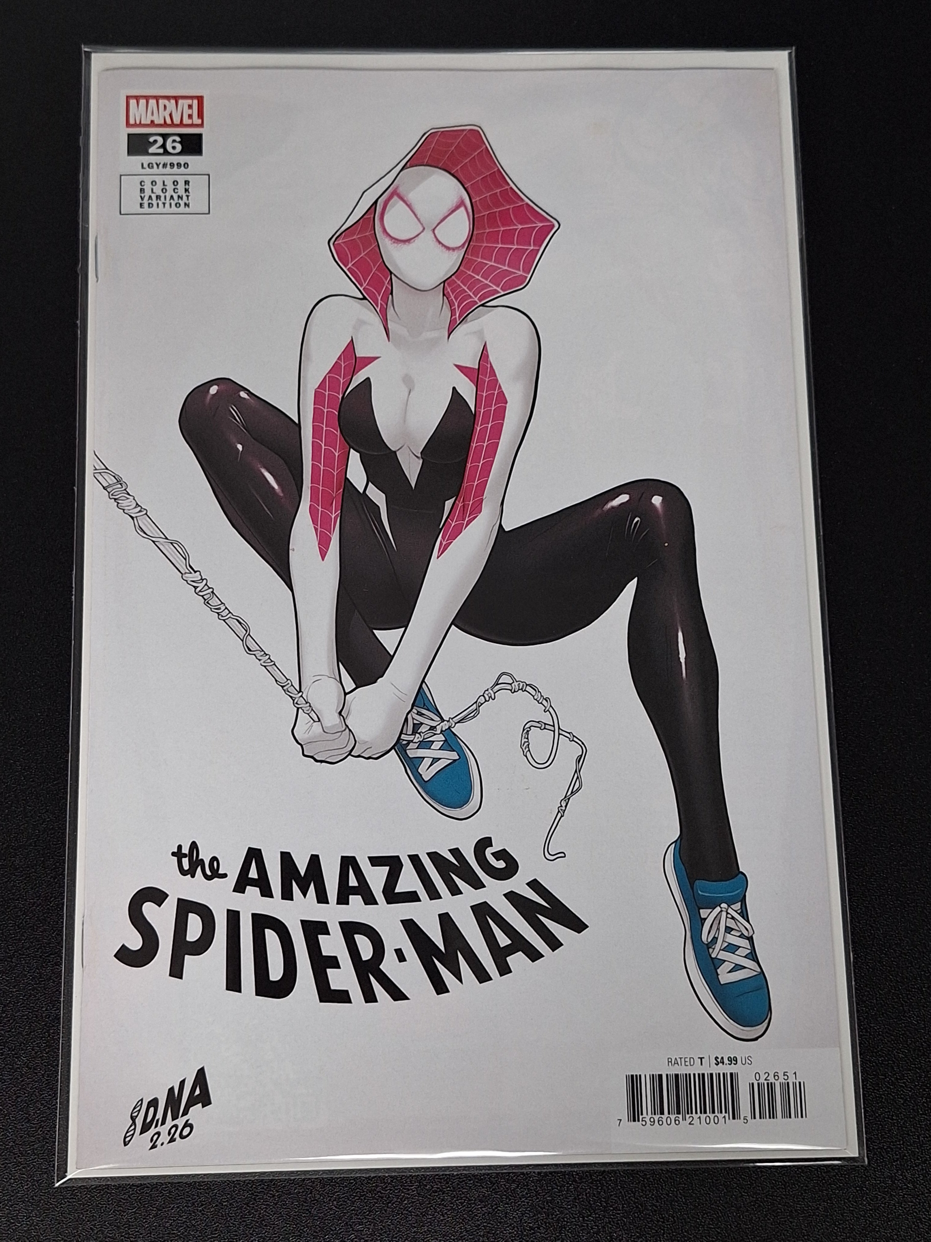 Amazing Spider-Man 26 Marvel 2026 David Nakayama color block variant