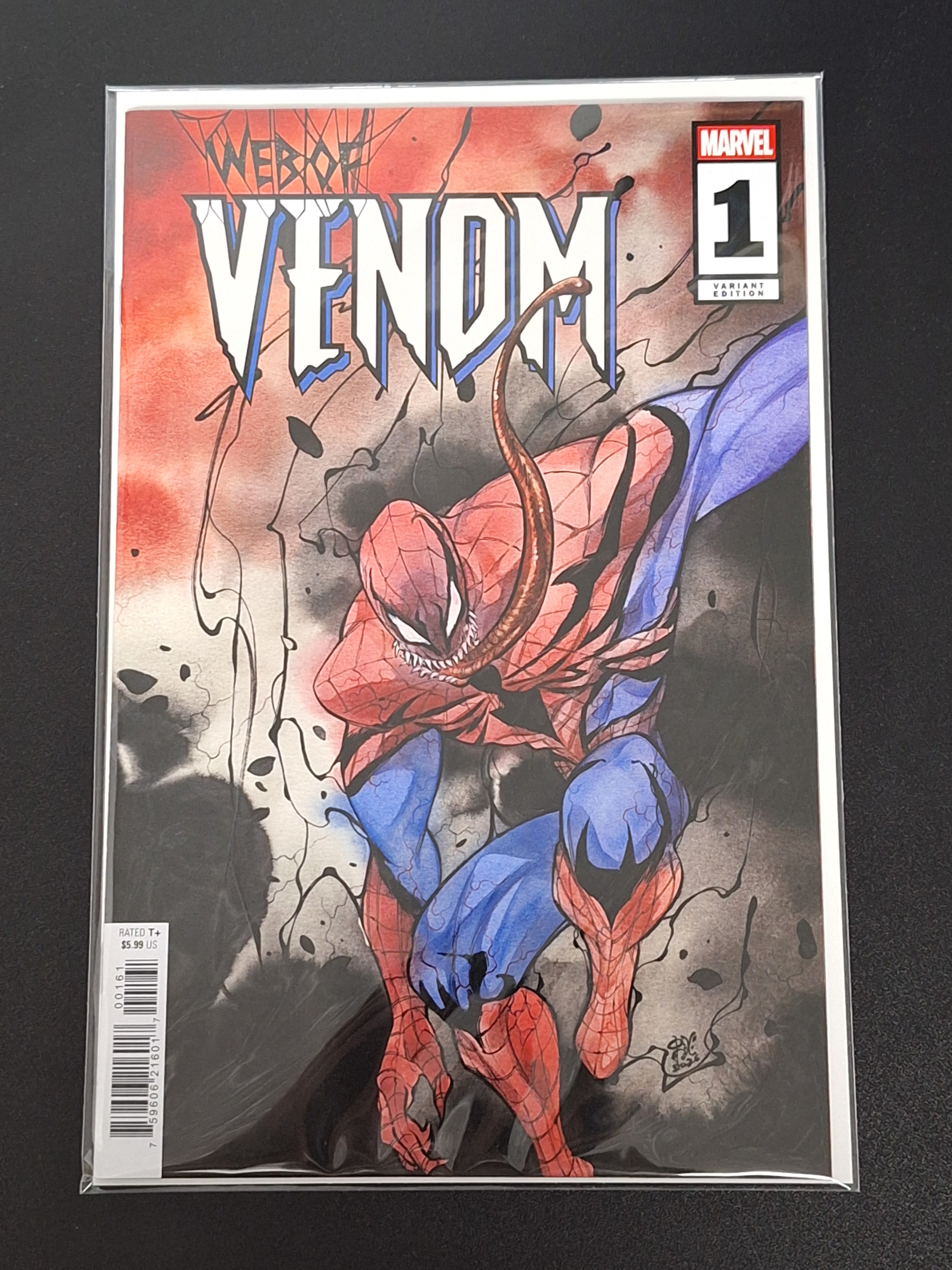 Web Of Venom 1 Marvel 2026 Peach Momoko Variant