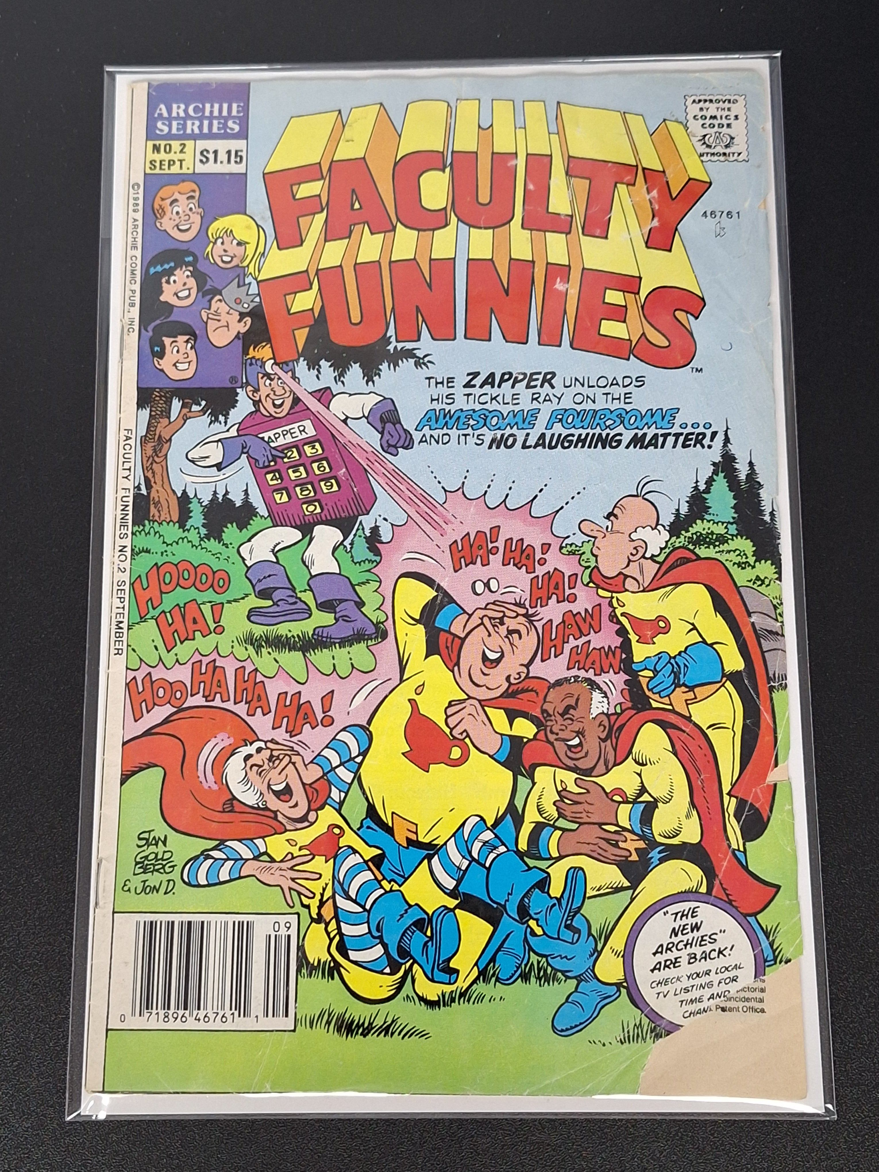 Faculty Funnies 2 Archie Comics 1989 Newsstand