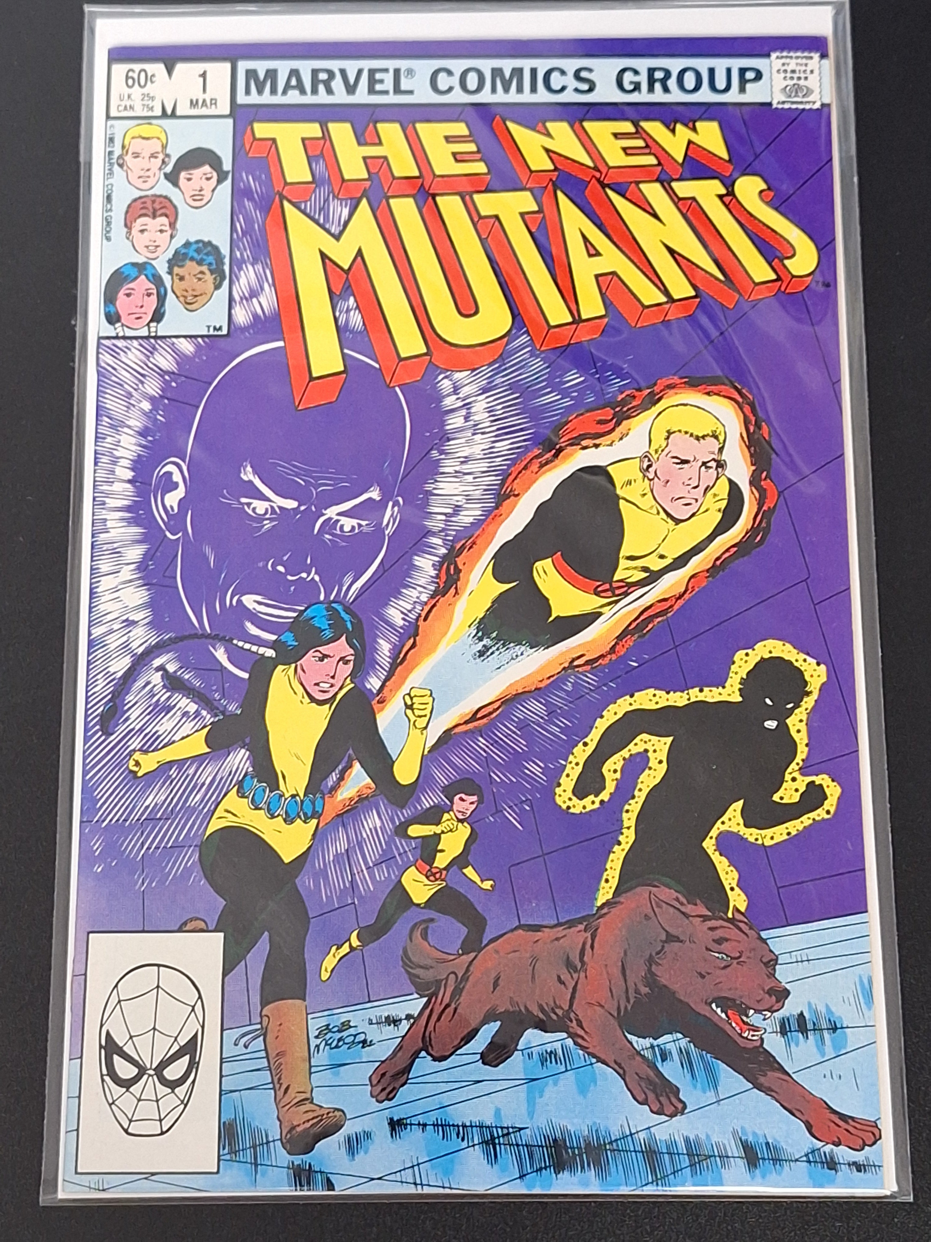 The New Mutants 1 Marvel 1983 3rd New Mutants, Origin of Karma