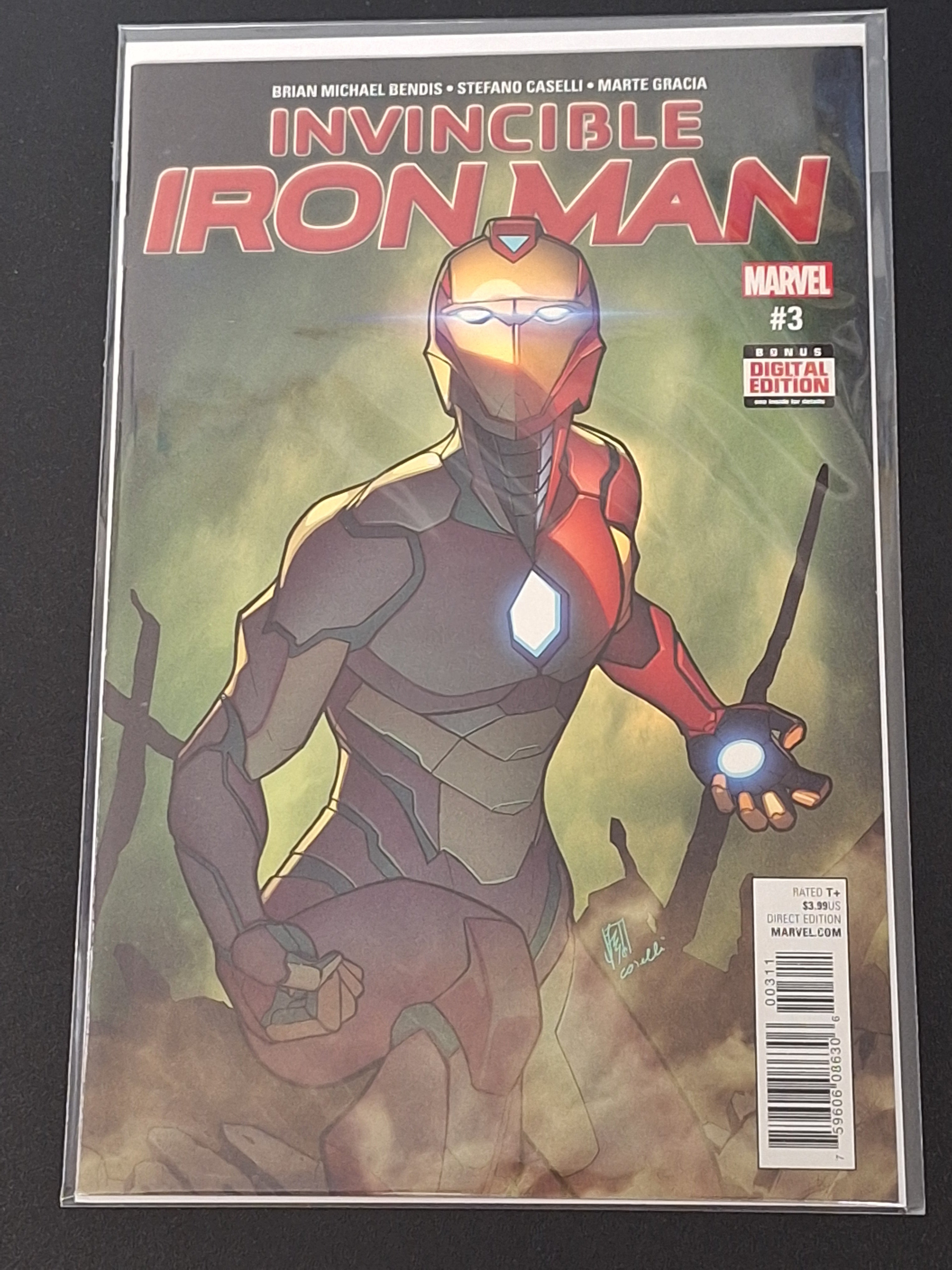 Invincible Iron Man 3 Marvel 2017 1st Riri As Ironheart