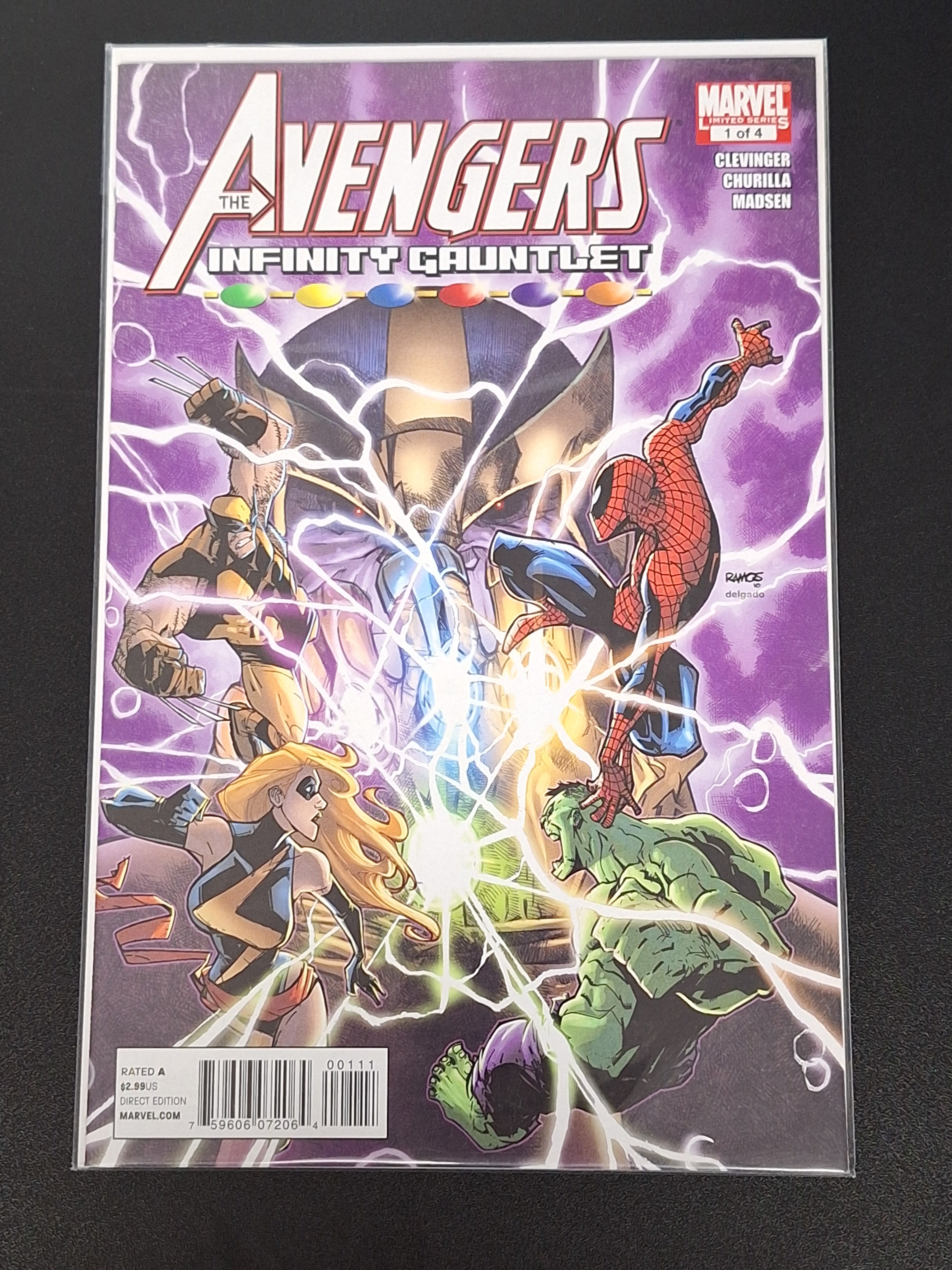 Avengers: Infinity Gauntlet 1 Marvel 2010 Cover A