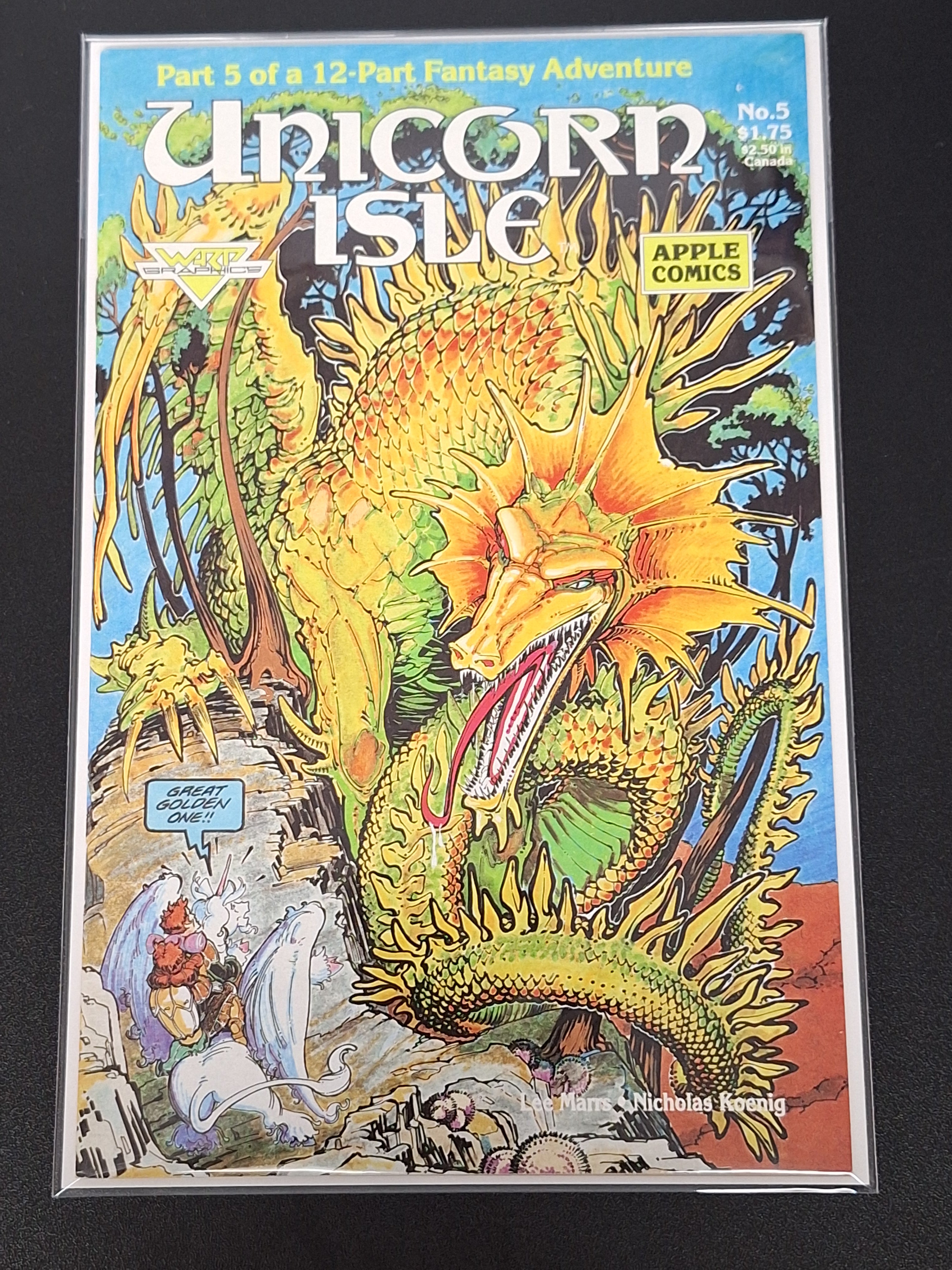 Unicorn Isle 5 Apple Comics 1987