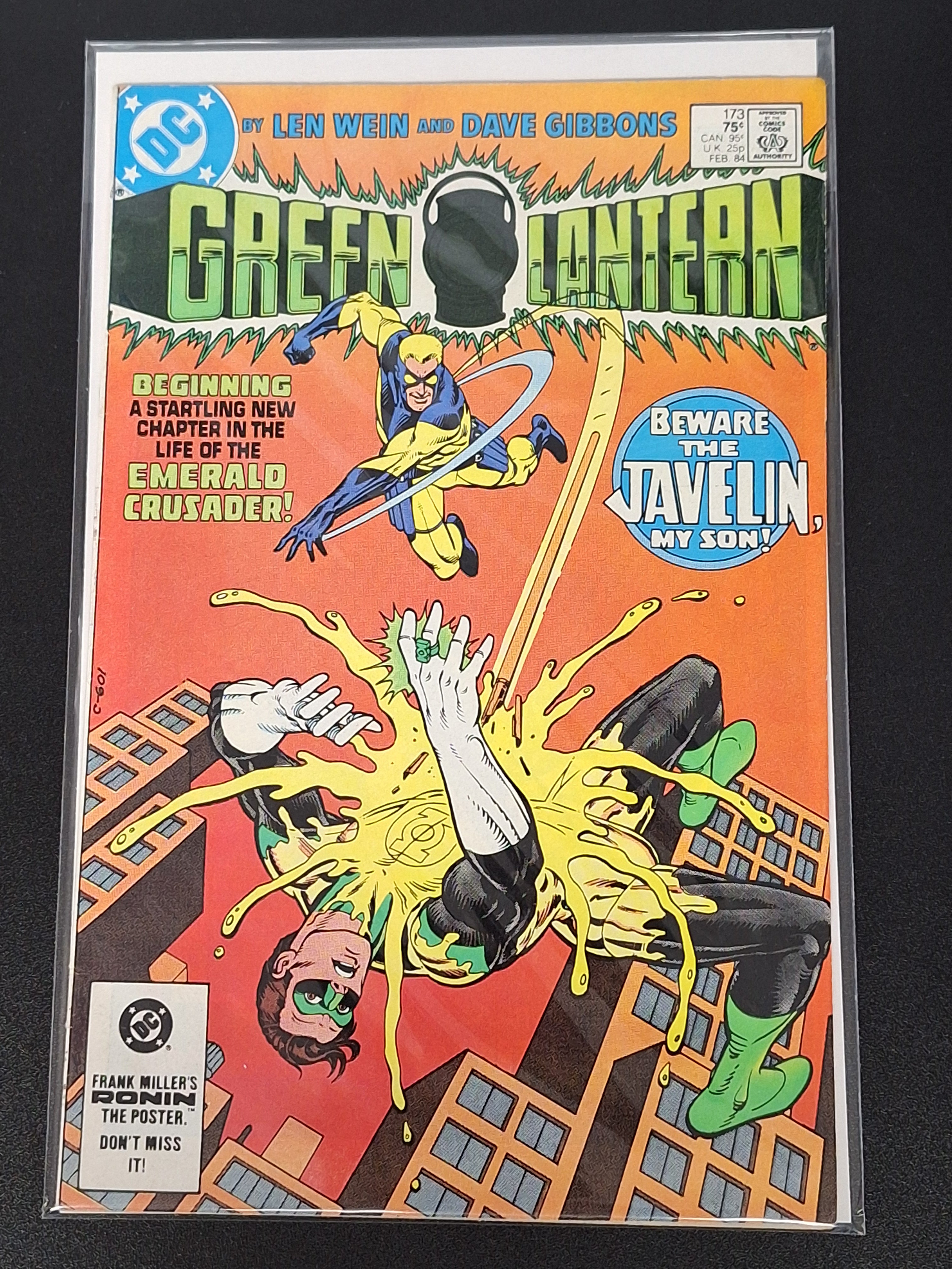 Green Lantern 173 DC 1984 1st App of Javelin