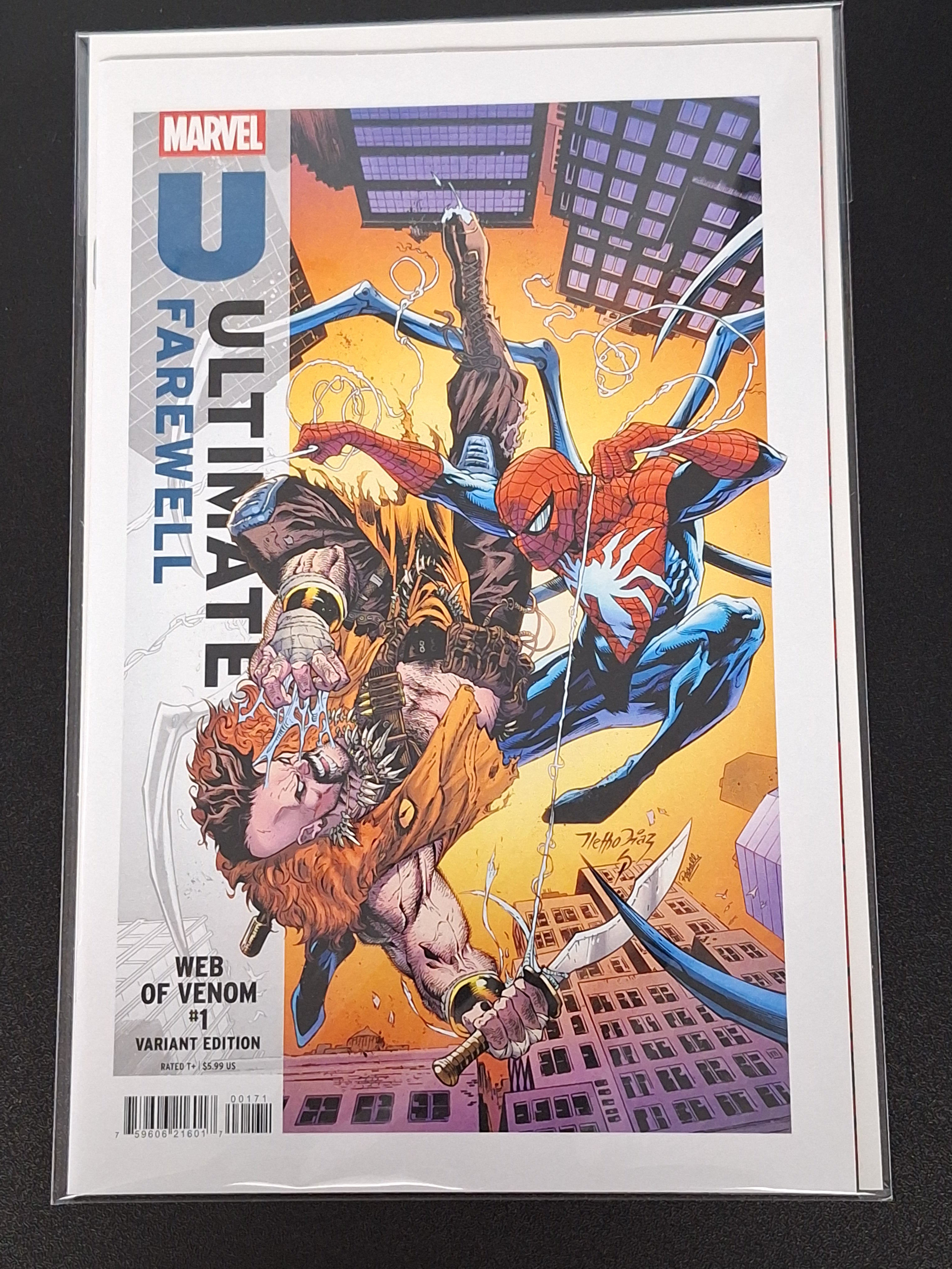 Web Of Venom 1 Marvel 2026 Ultimate Farewell Variant