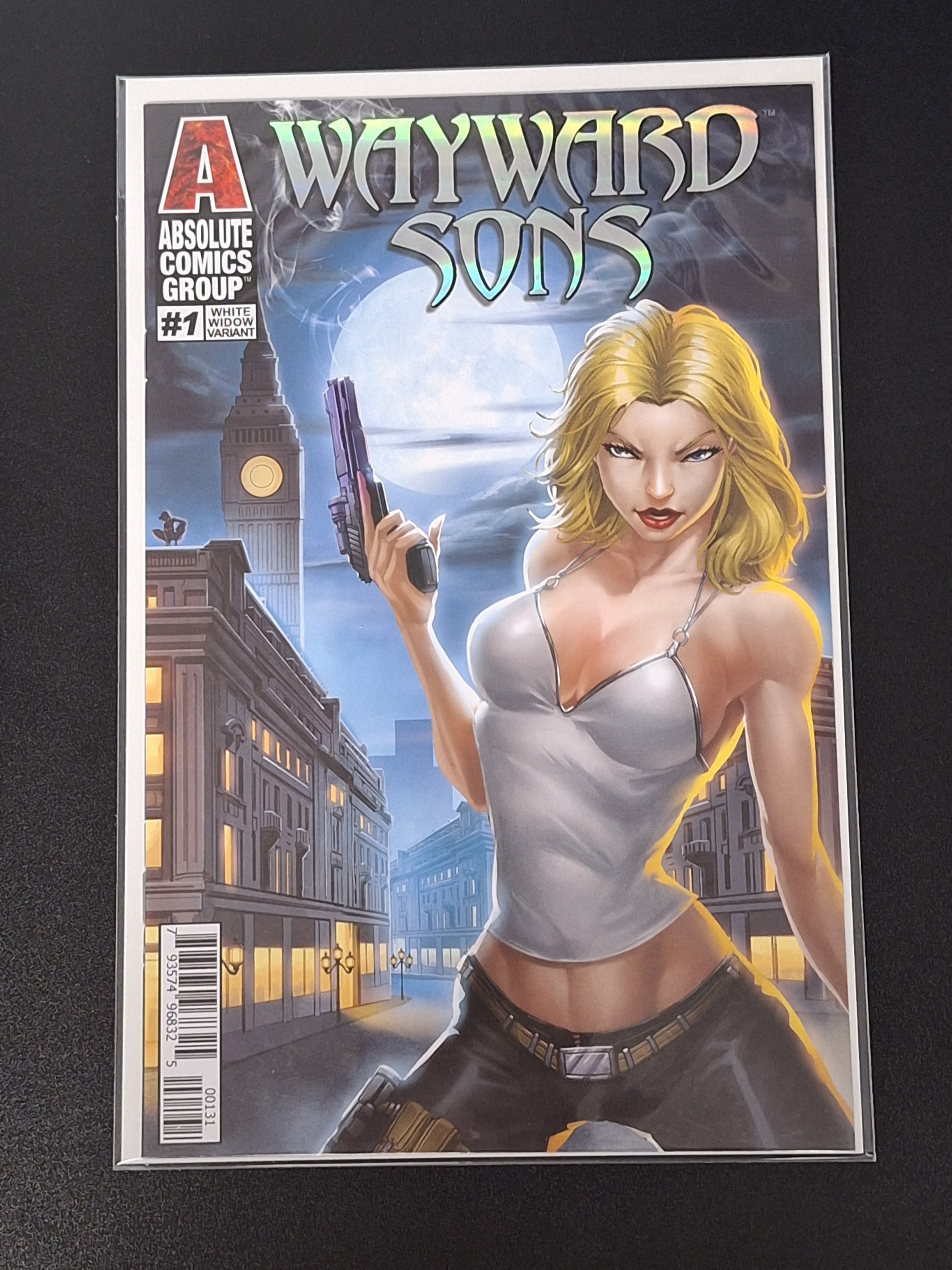 Wayward Sons 1 Absolute Comics Jamie Tyndall White Widow Foil Variant