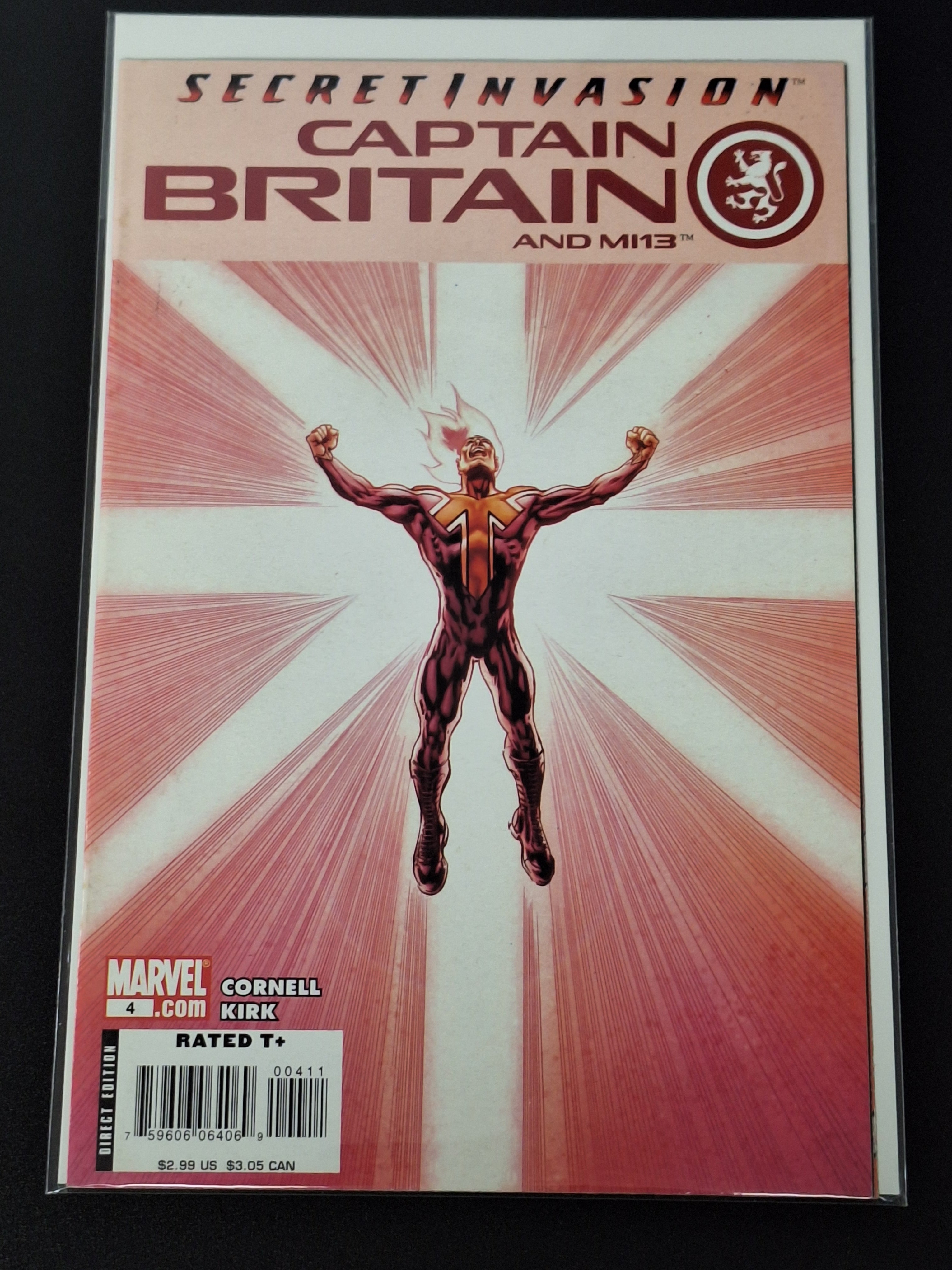 Captain Britain And MI13 4 Marvel 2008