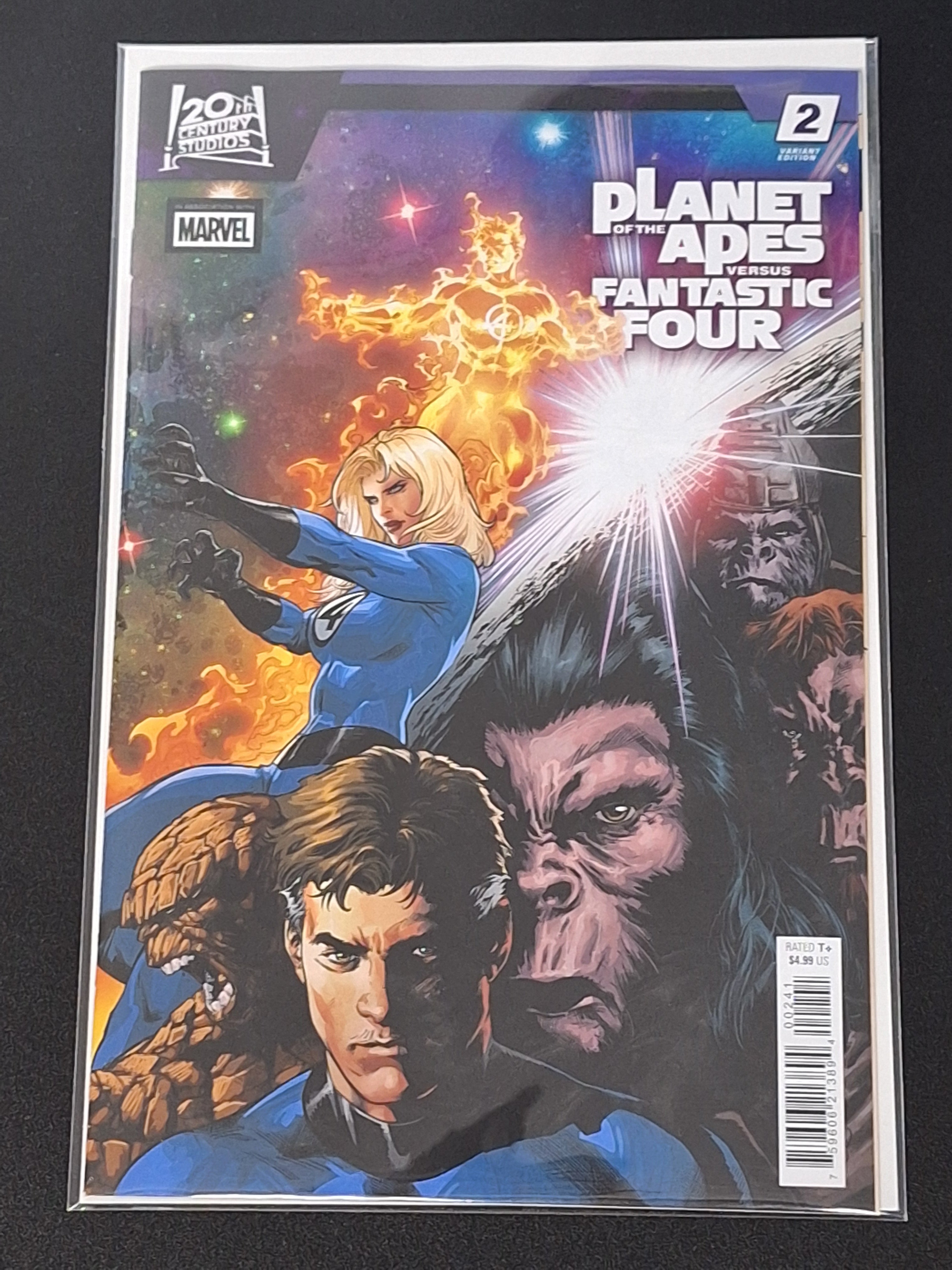 Planet Of The Apes Versus Fantastic Four 2 Marvel 2026 Variant