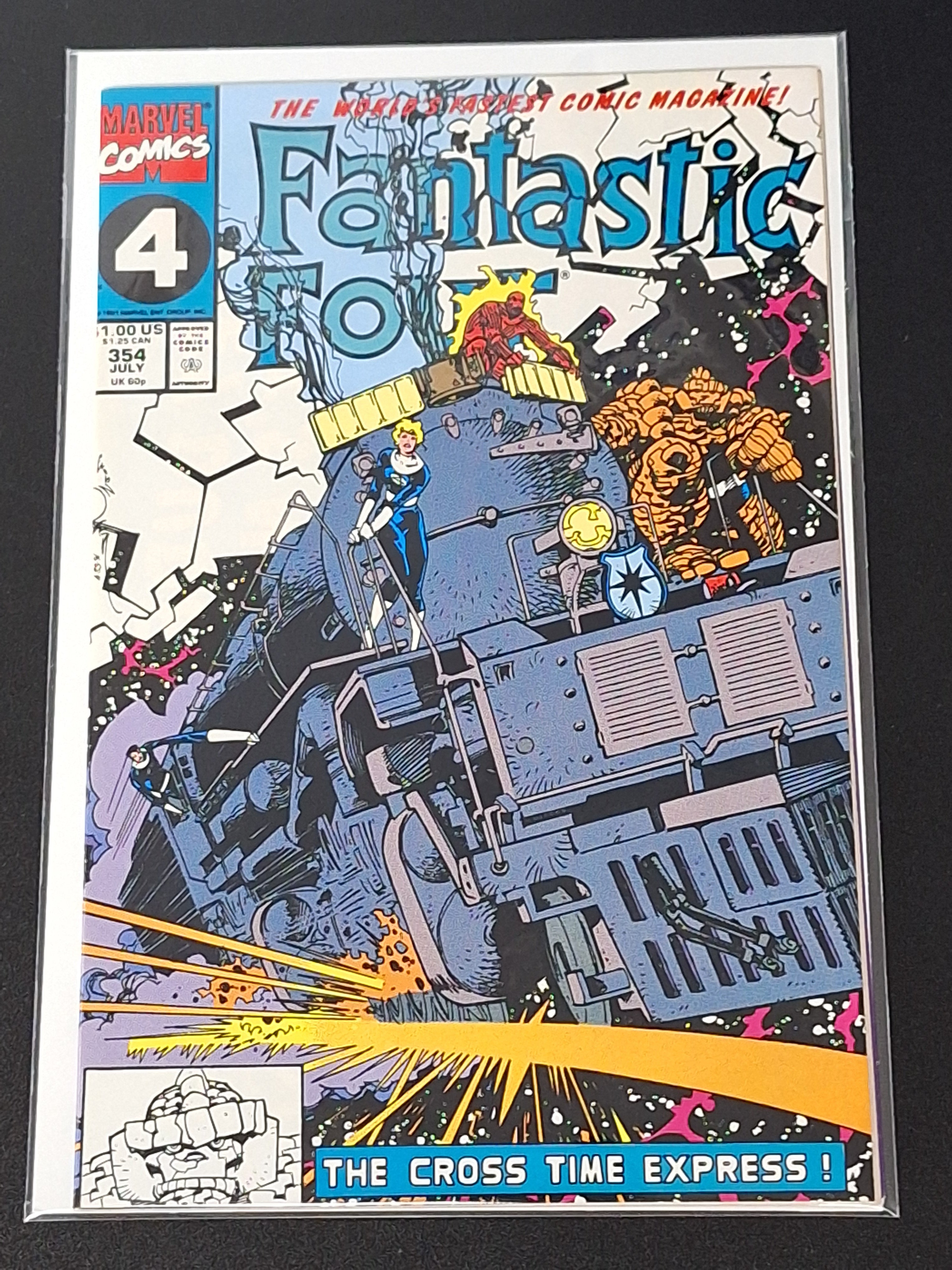 Fantastic Four 354 Marvel 1991 1st Casey Cross