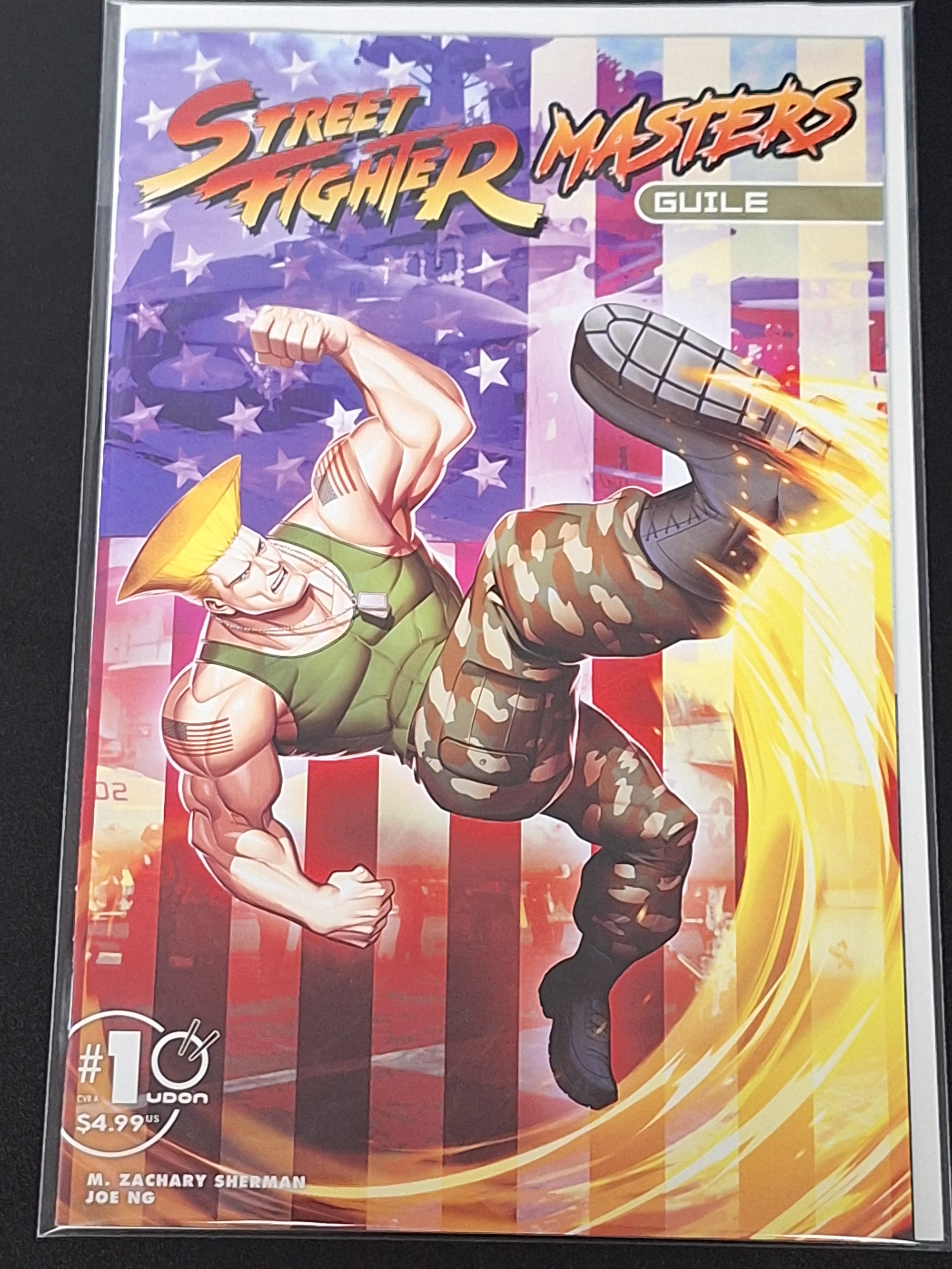 Street Fighter Masters: Guile 1 Udon 2026 Cover A