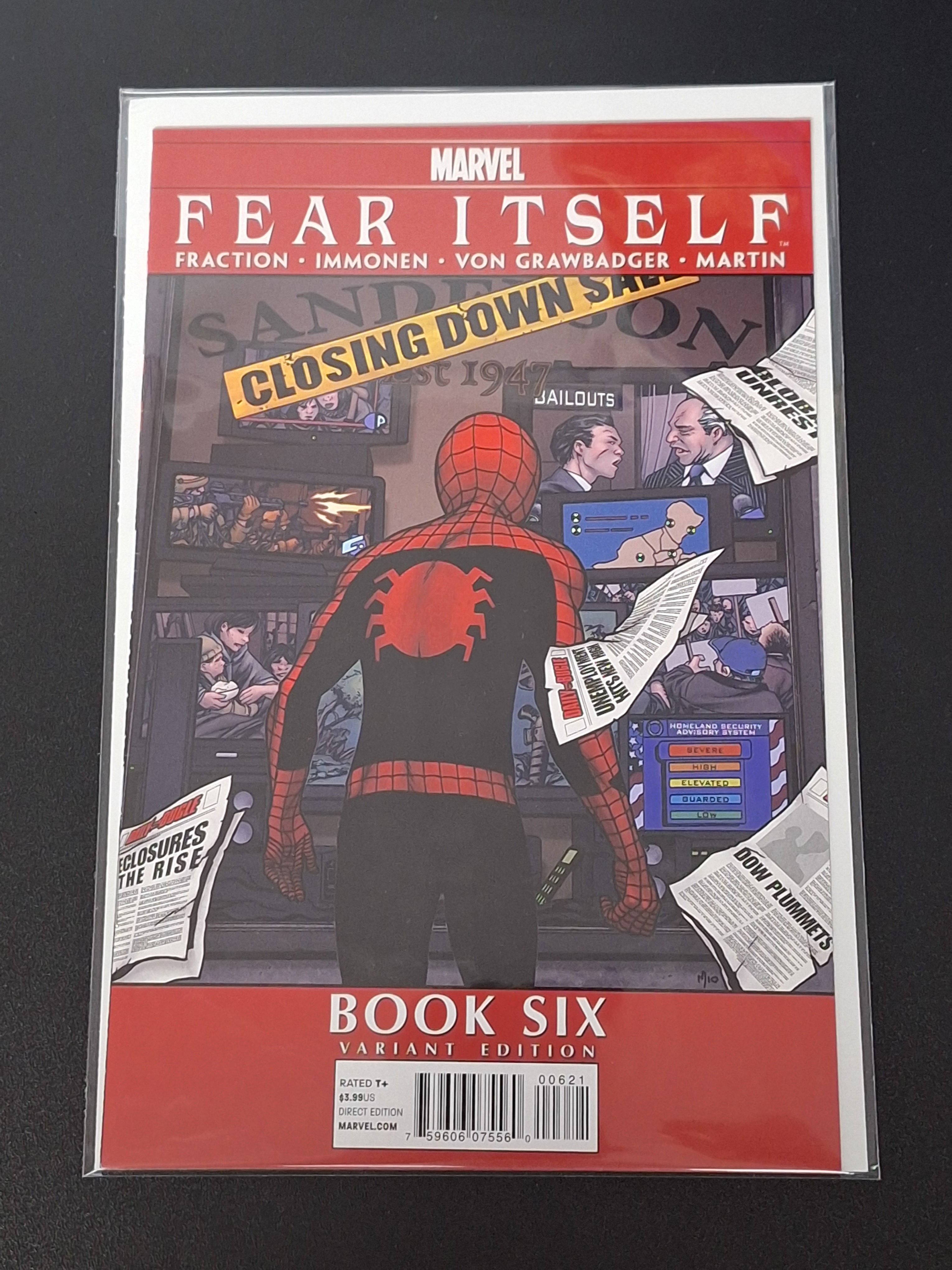 Fear Itself 6 Marvel 2011 Mike McKone 1:75 Variant