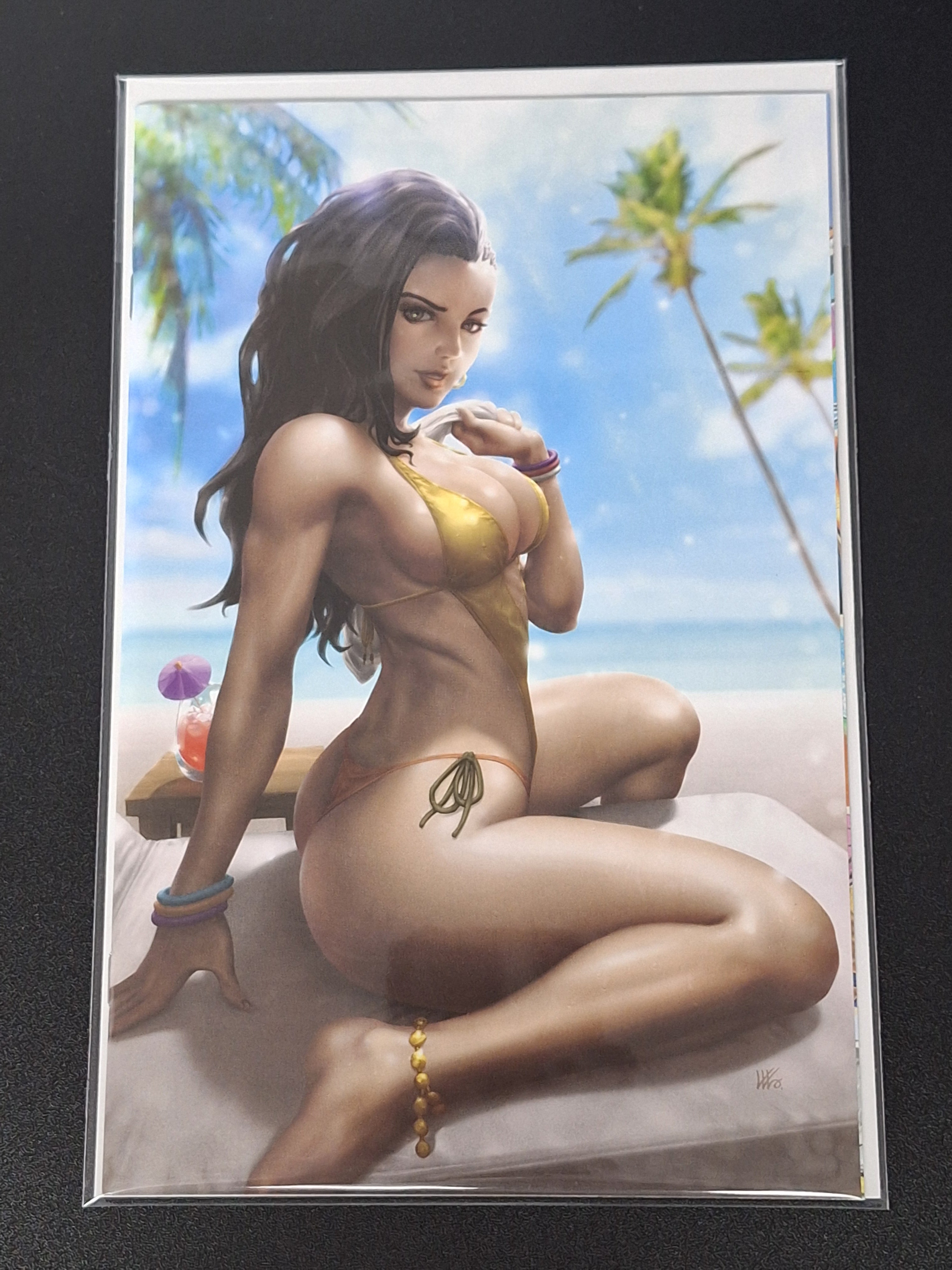 Street Fighter Swimsuit Special 2023 Kunkka Laura Shirtless Pureart Exclusive With COA Ltd. 400