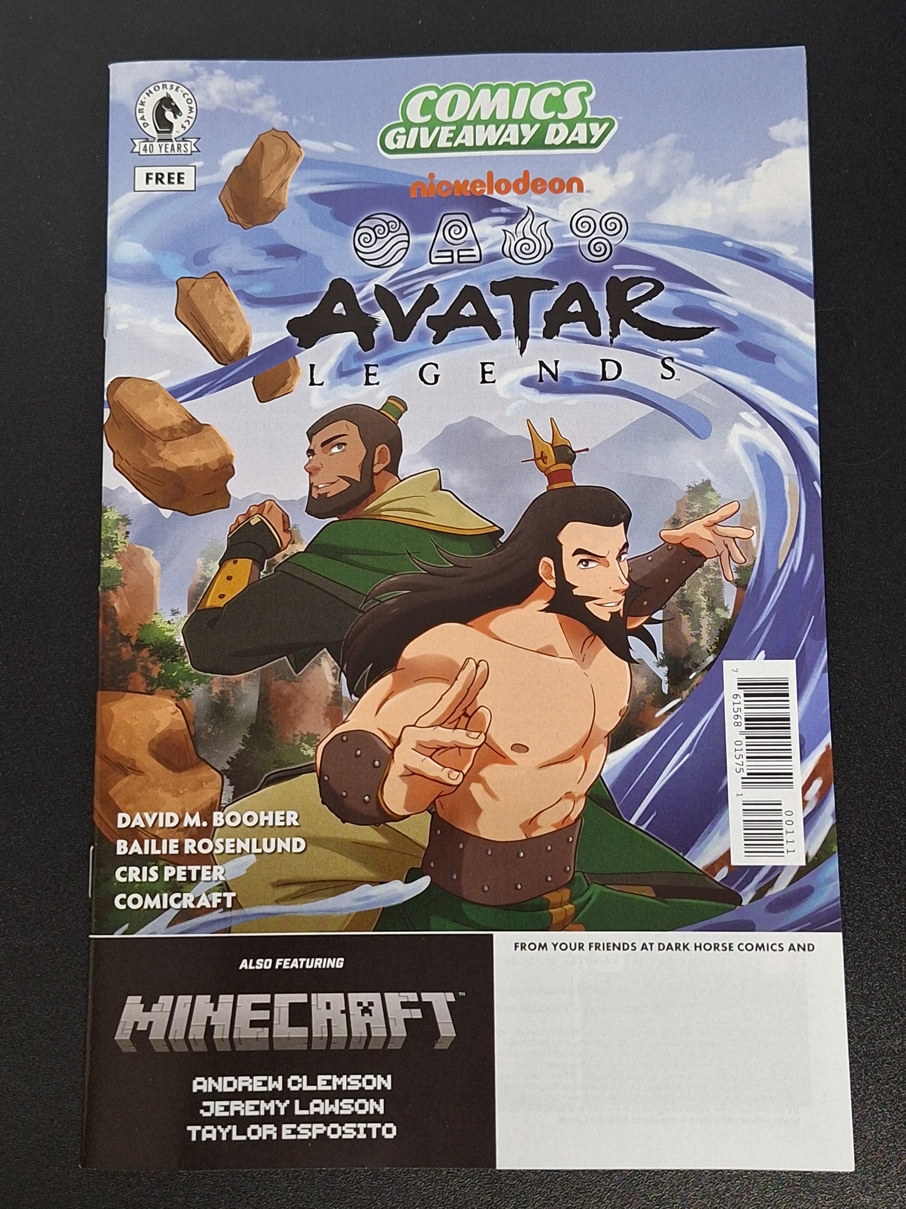 Avatar Legends / Minecraft - FCBD 2026