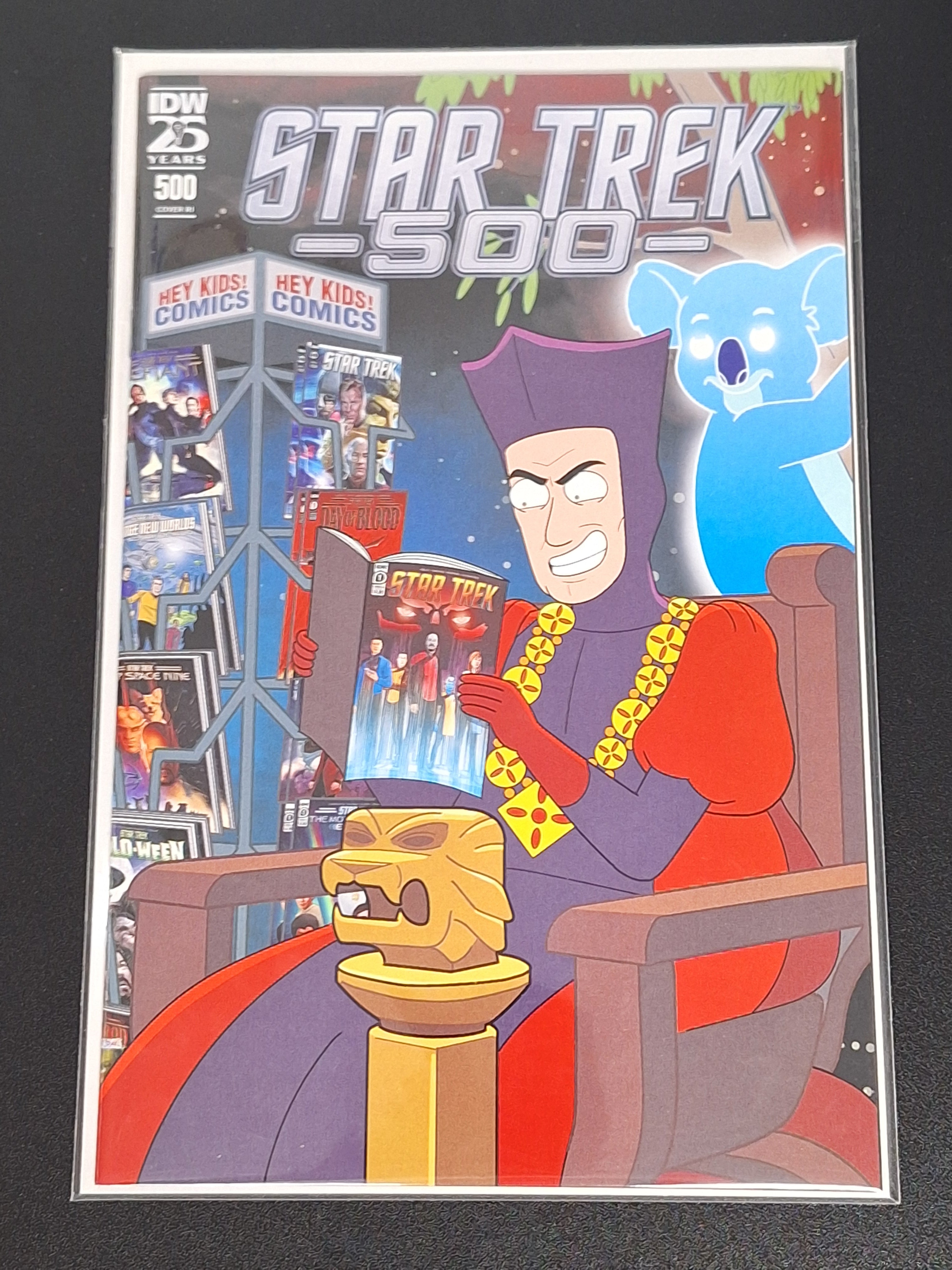 Star Trek 500 IDW 2024 Chris Fenoglio 1:10 Variant
