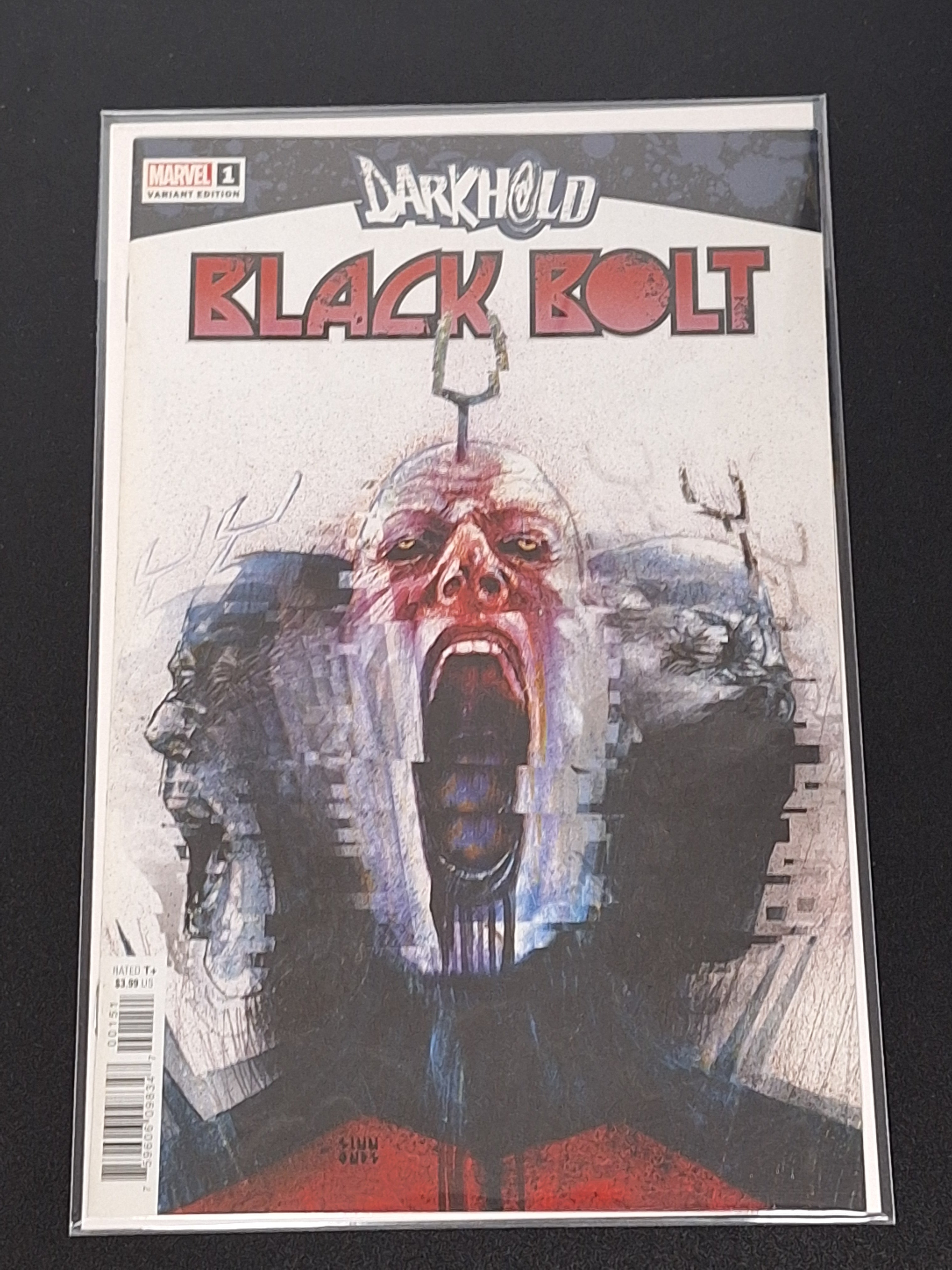 Darkhold: Black Bolt 1 Marvel 2022 Martin Simmonds 1:25 Variant