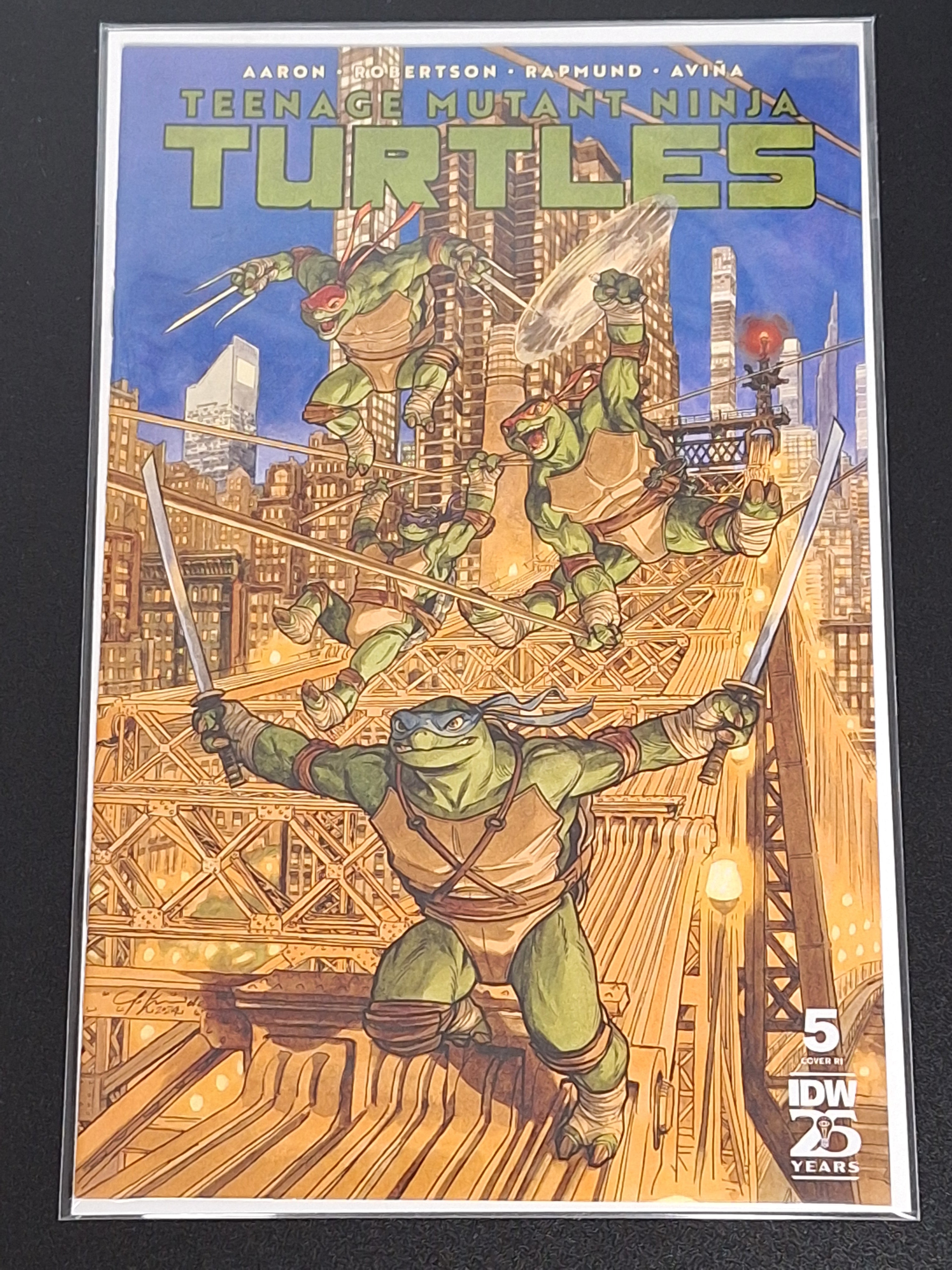 Teenage Mutant Ninja Turtles 5 IDW 2024 Guarnido 1:100 Variant