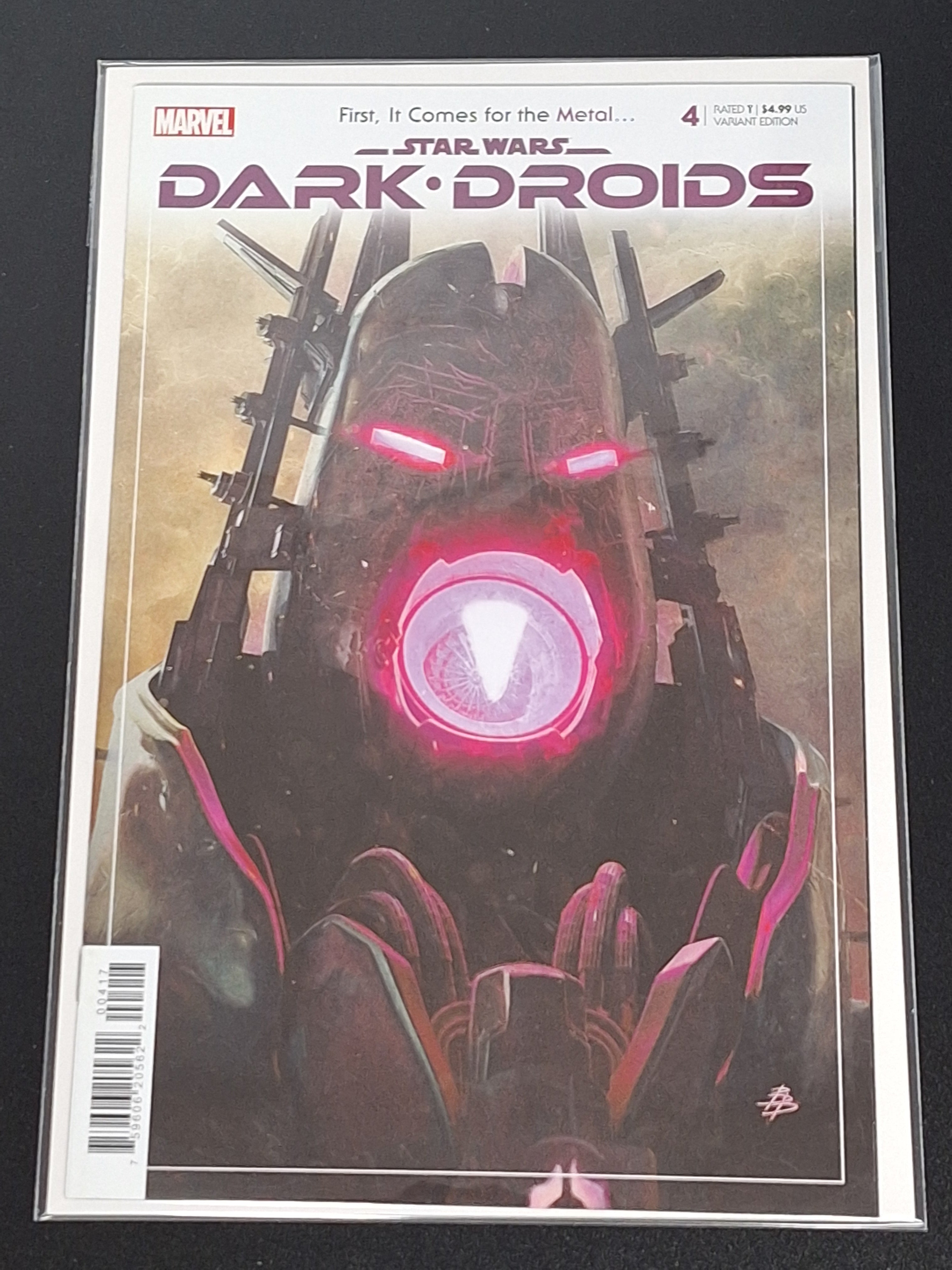 Star Wars: Dark Droids 4 Marvel Bjorn Barends 1:50 Variant