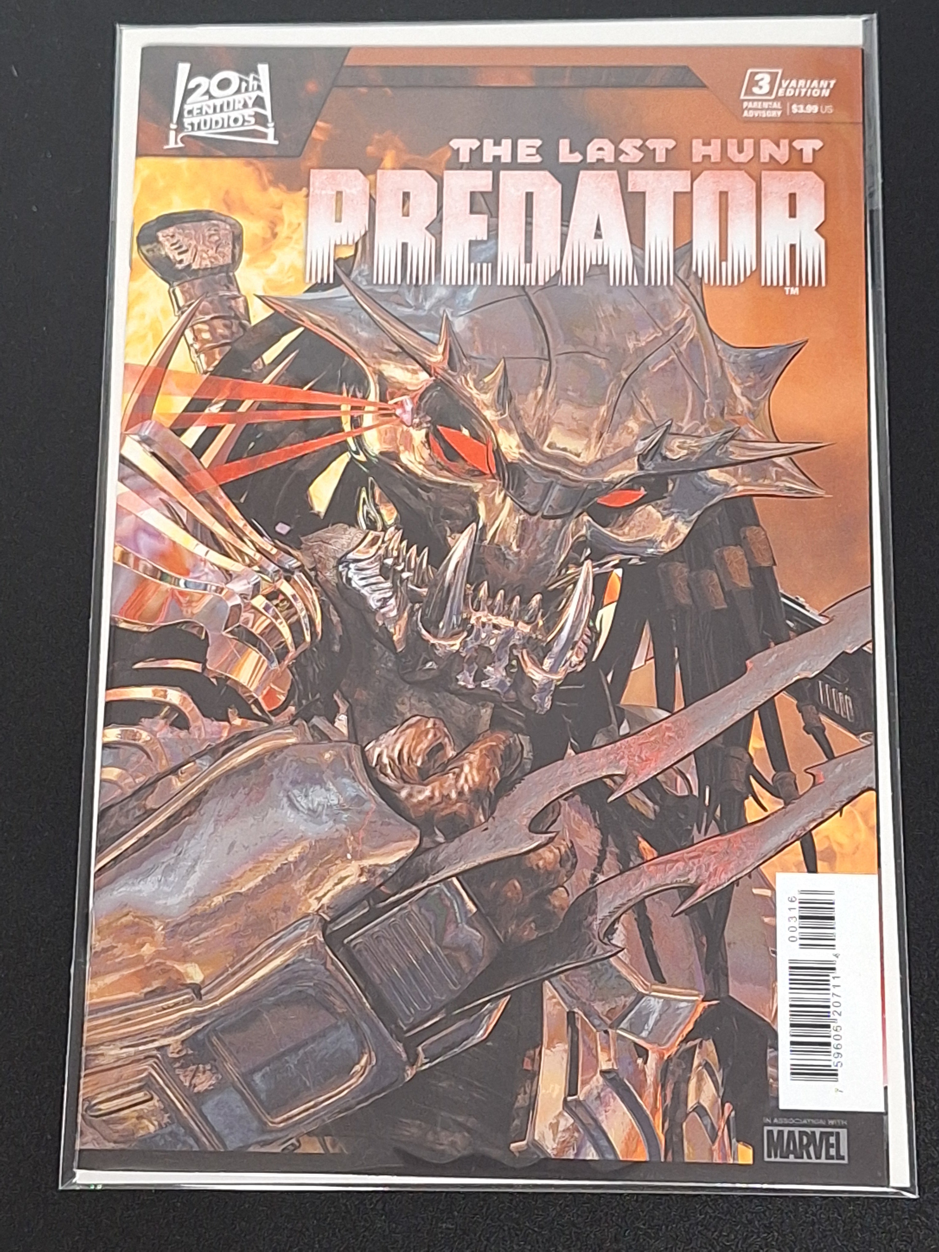 Predator The Last hunt 3 Marvel 2024 Mayhew 1:25 Variant