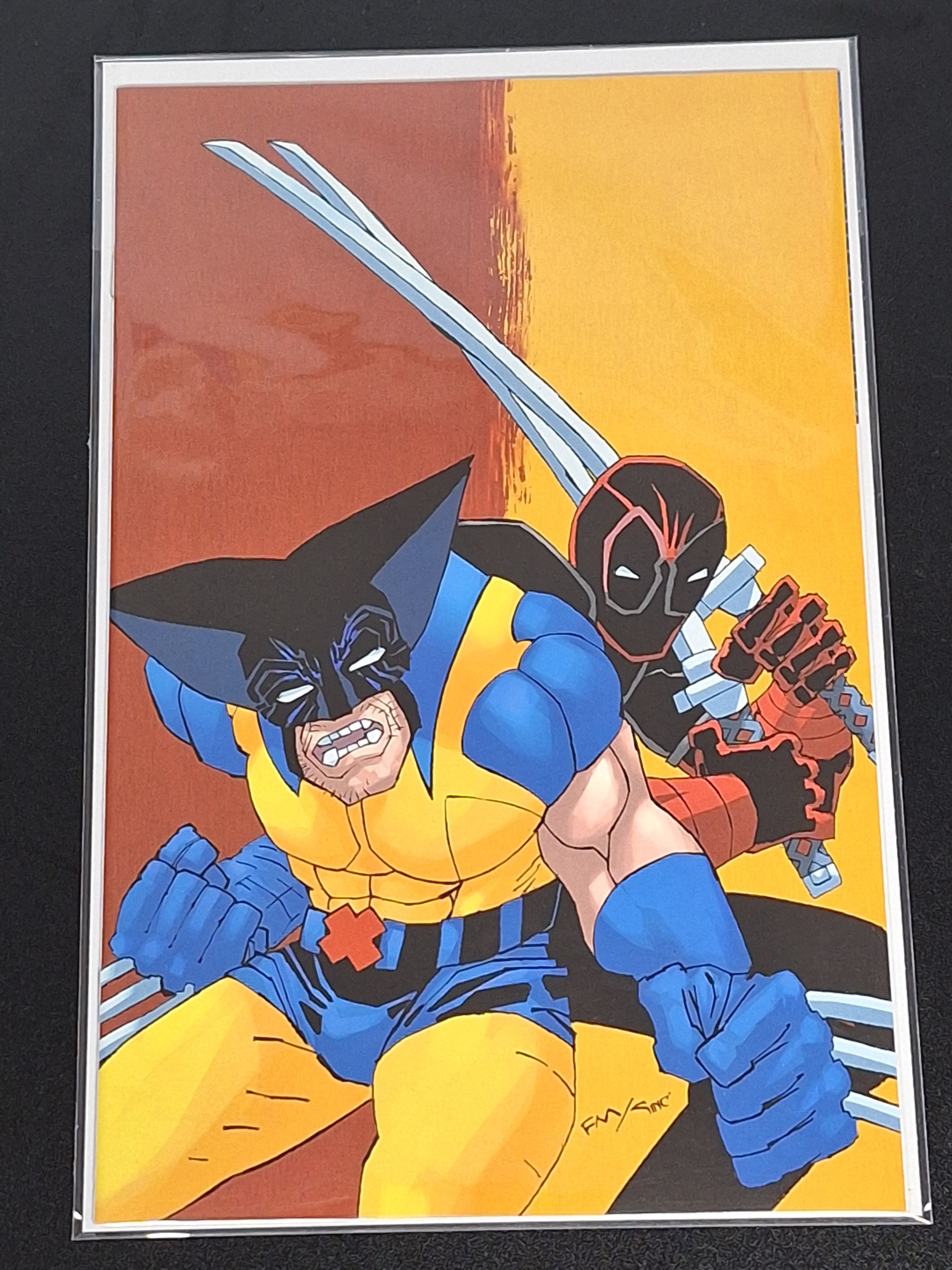 Deadpool / Wolverine 1 Marvel 2025 Frank Miller 1:100 Virgin Variant