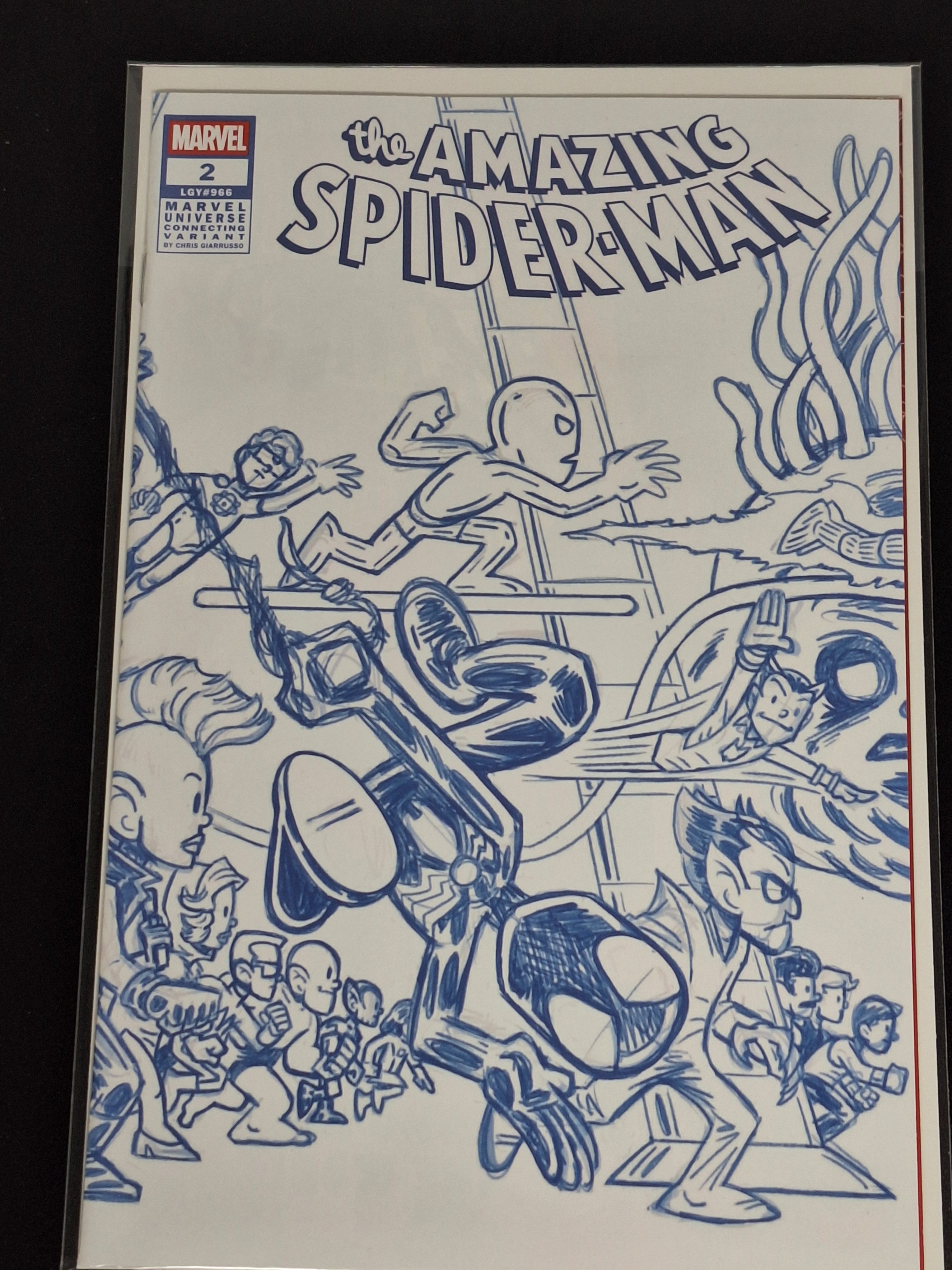 Amazing Spider-Man 2 Marvel 2025 Chris Giarrusso 1:50 Variant