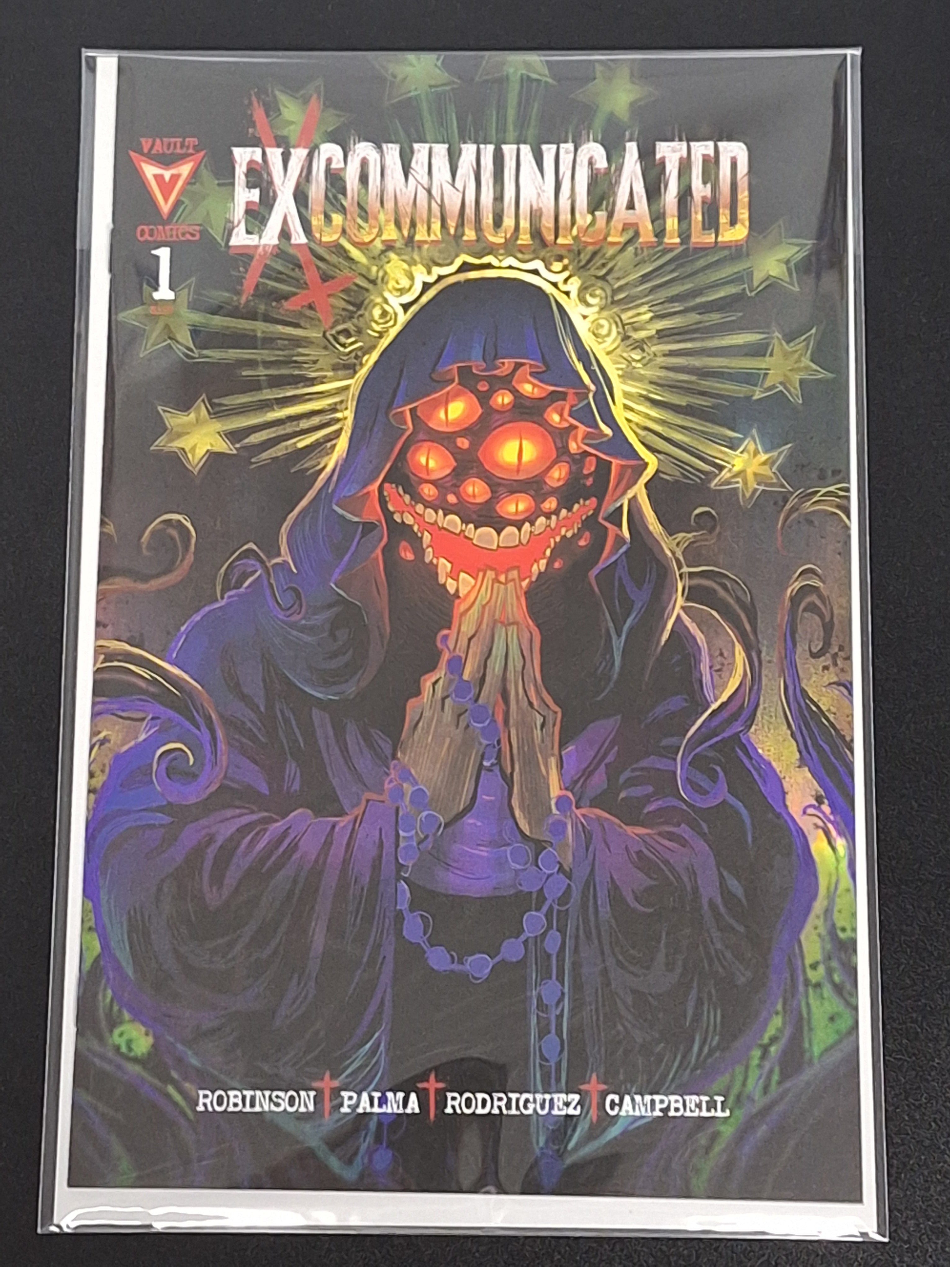Excommunicated 1 Vault Comics 2026 Cover A 1st Printing