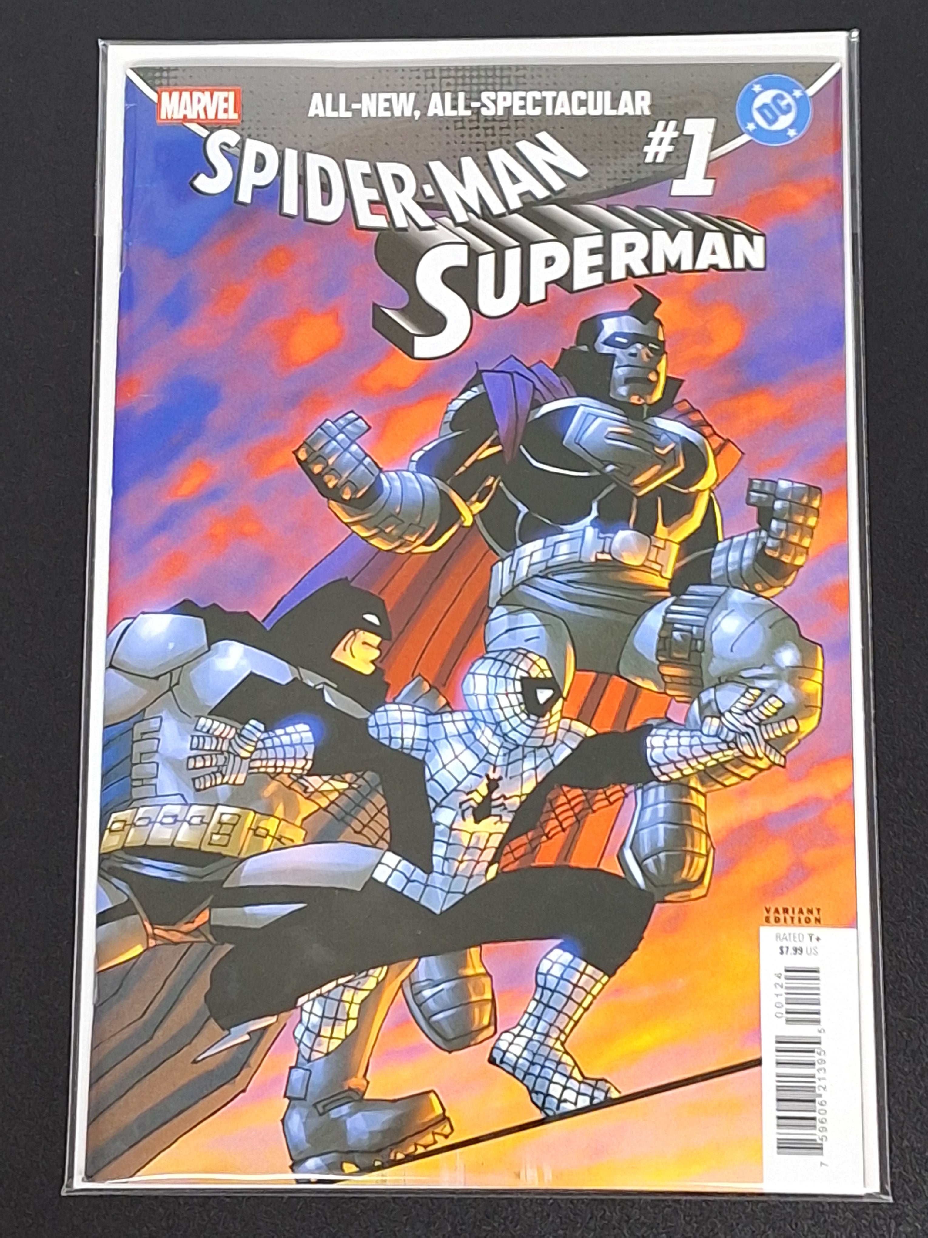 Spider-Man / Superman 1 Marvel DC Frank Miller 1:50 Variant