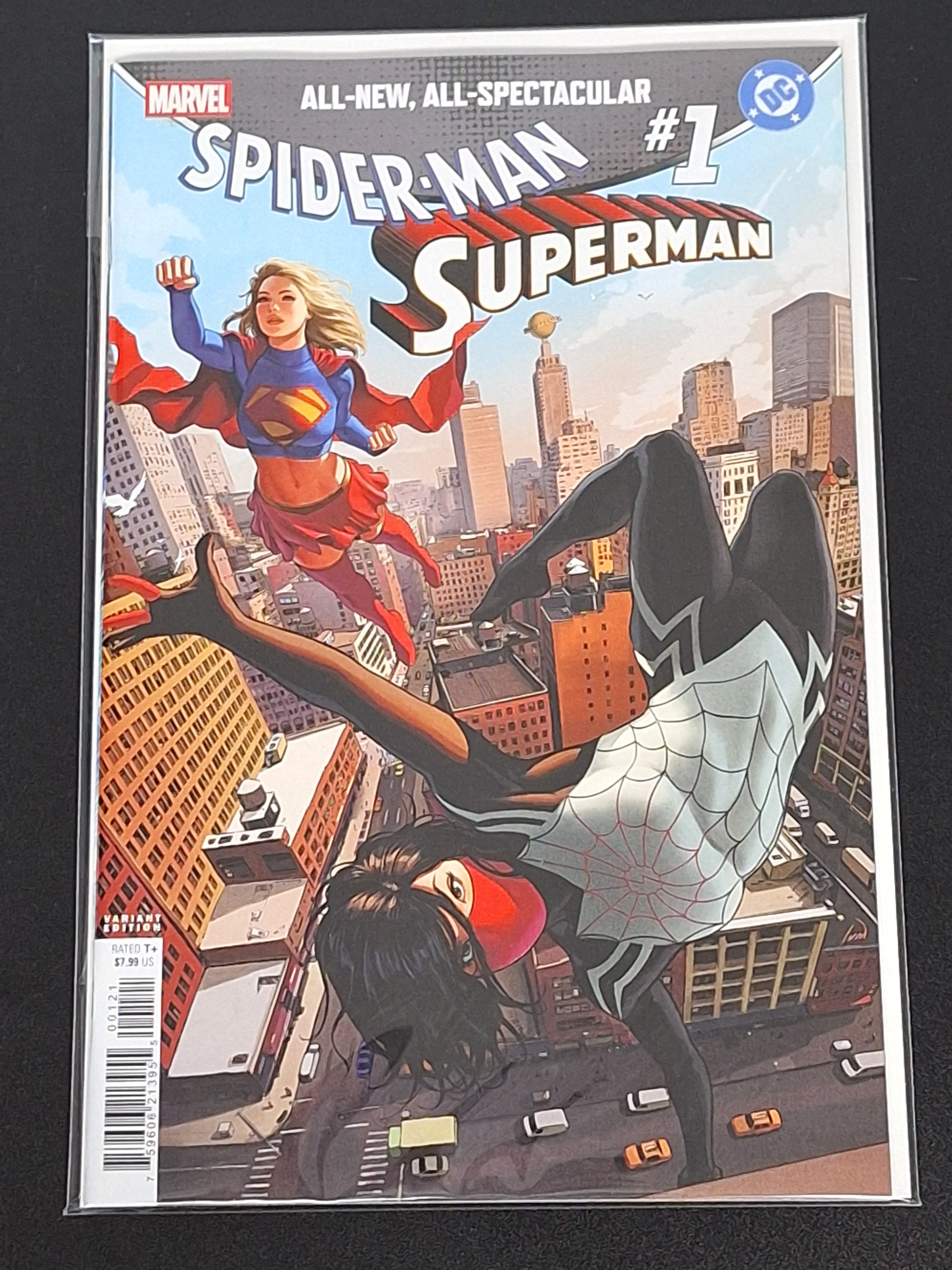 Spider-Man / Superman 1 Marvel DC 2026 Ivan Talavera Variant