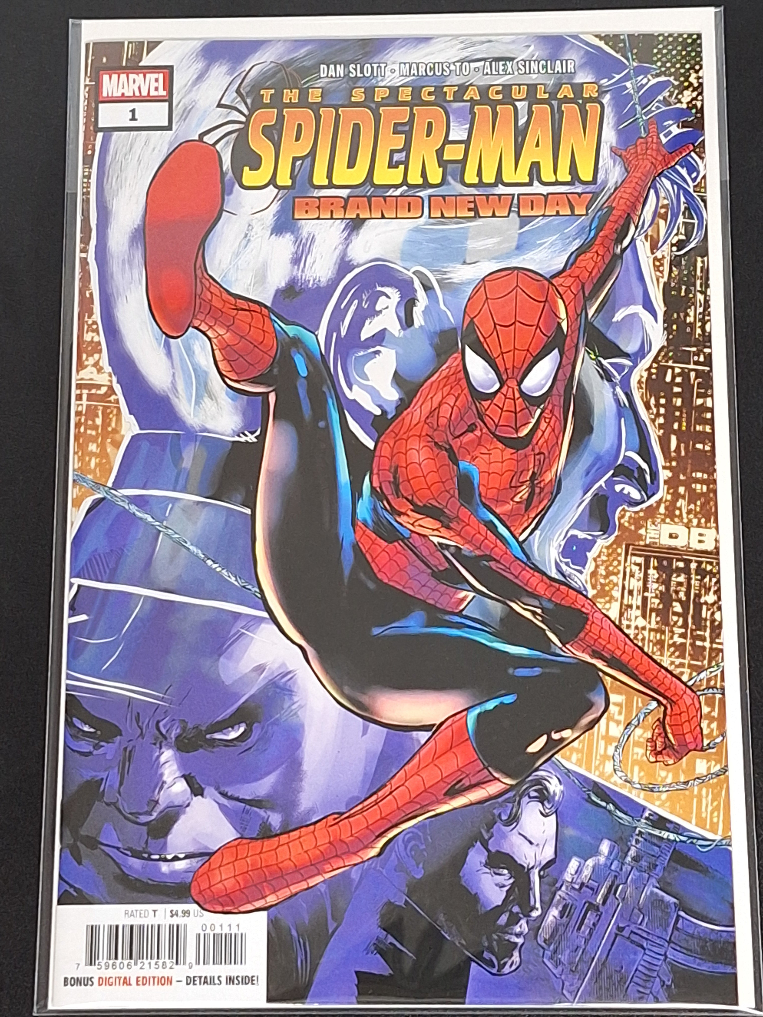 The Spectacular Spider-Man: Brand New Day 1 Marvel 2026 Cover A Phil Jimenez