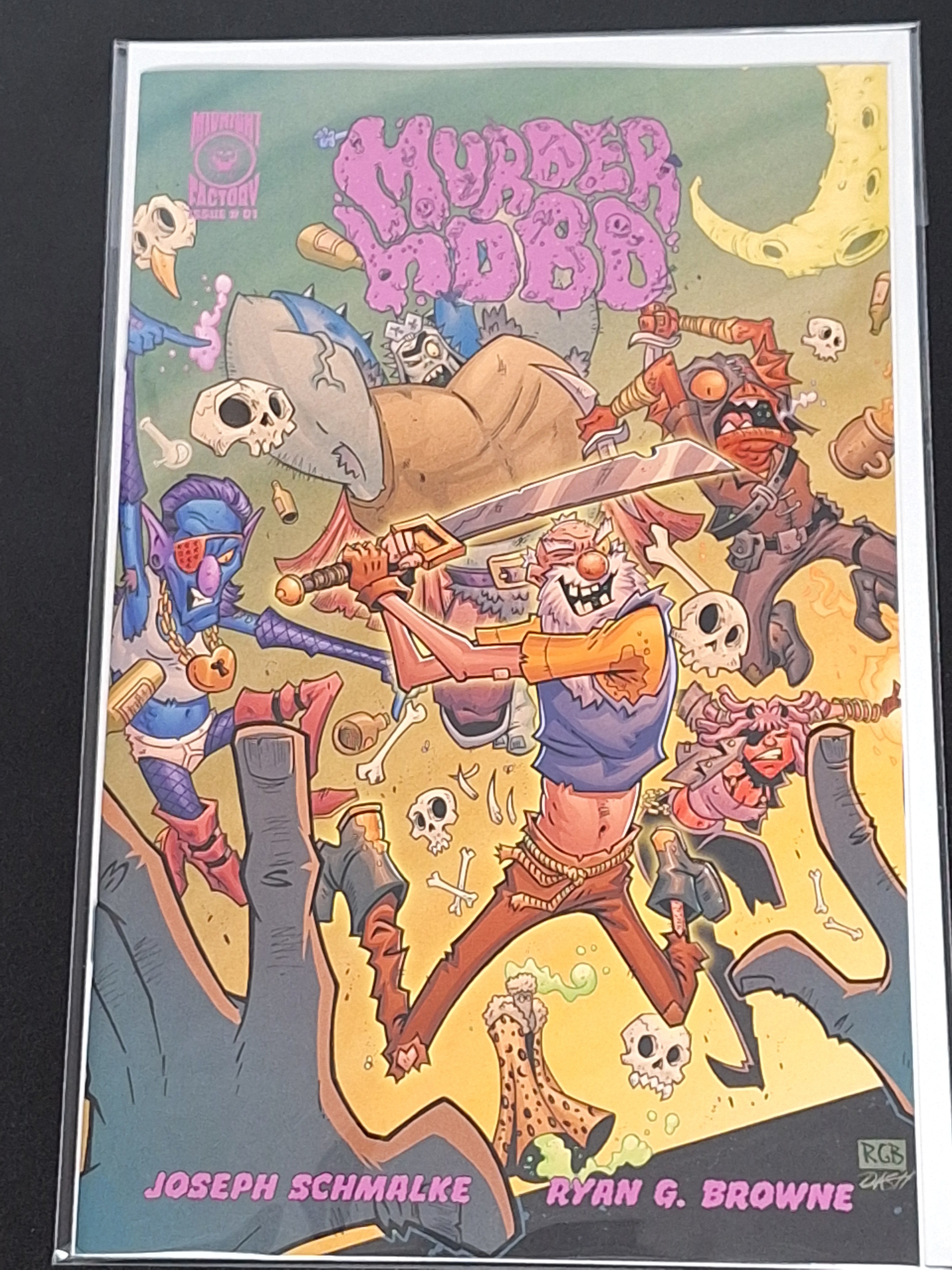 Murder Hobo 1 Midnight Factory 2026 Cover A Ryan Browne