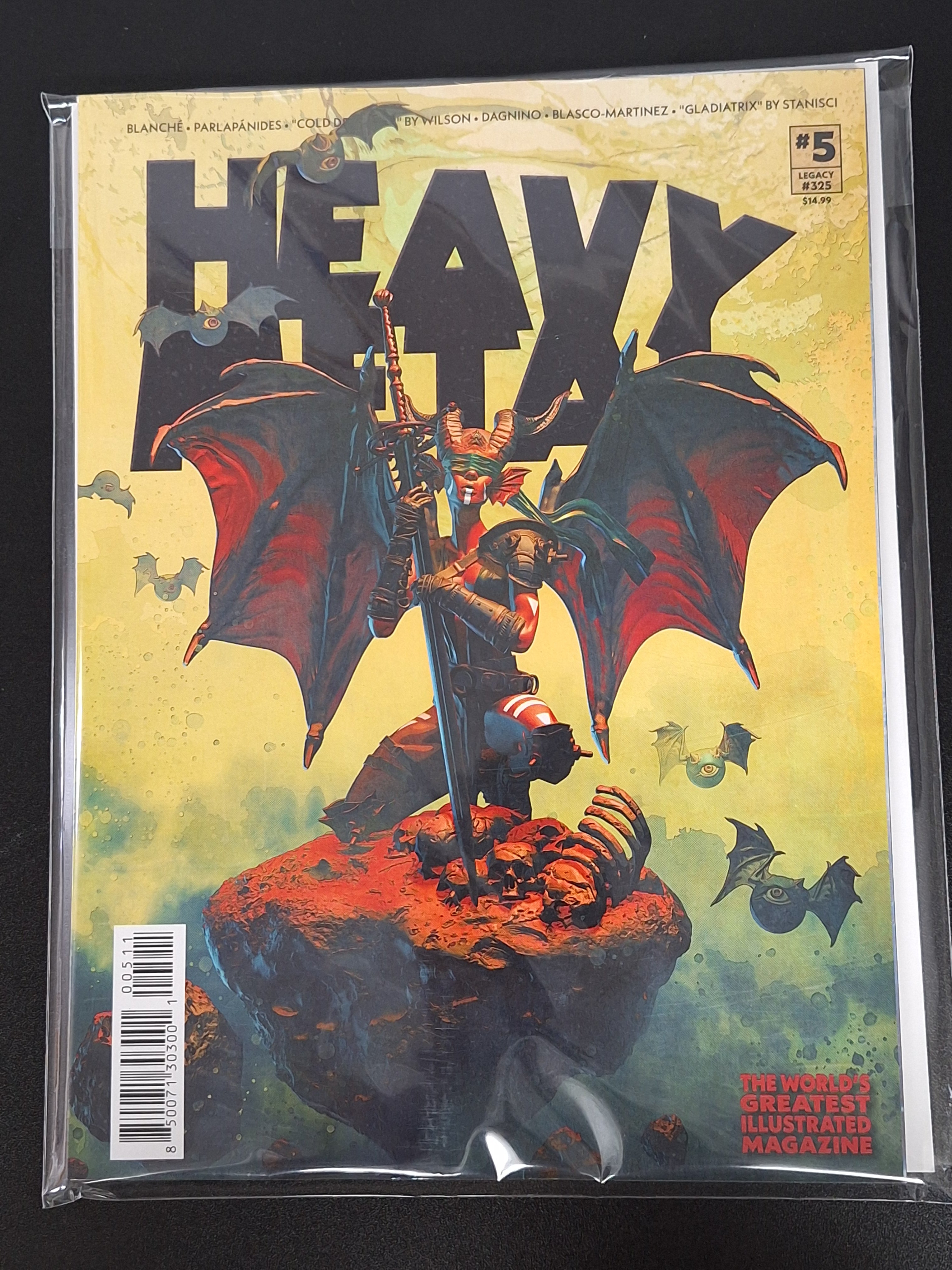 Heavy Metal Magazine 5 2025 Cover A Pascal Blanche