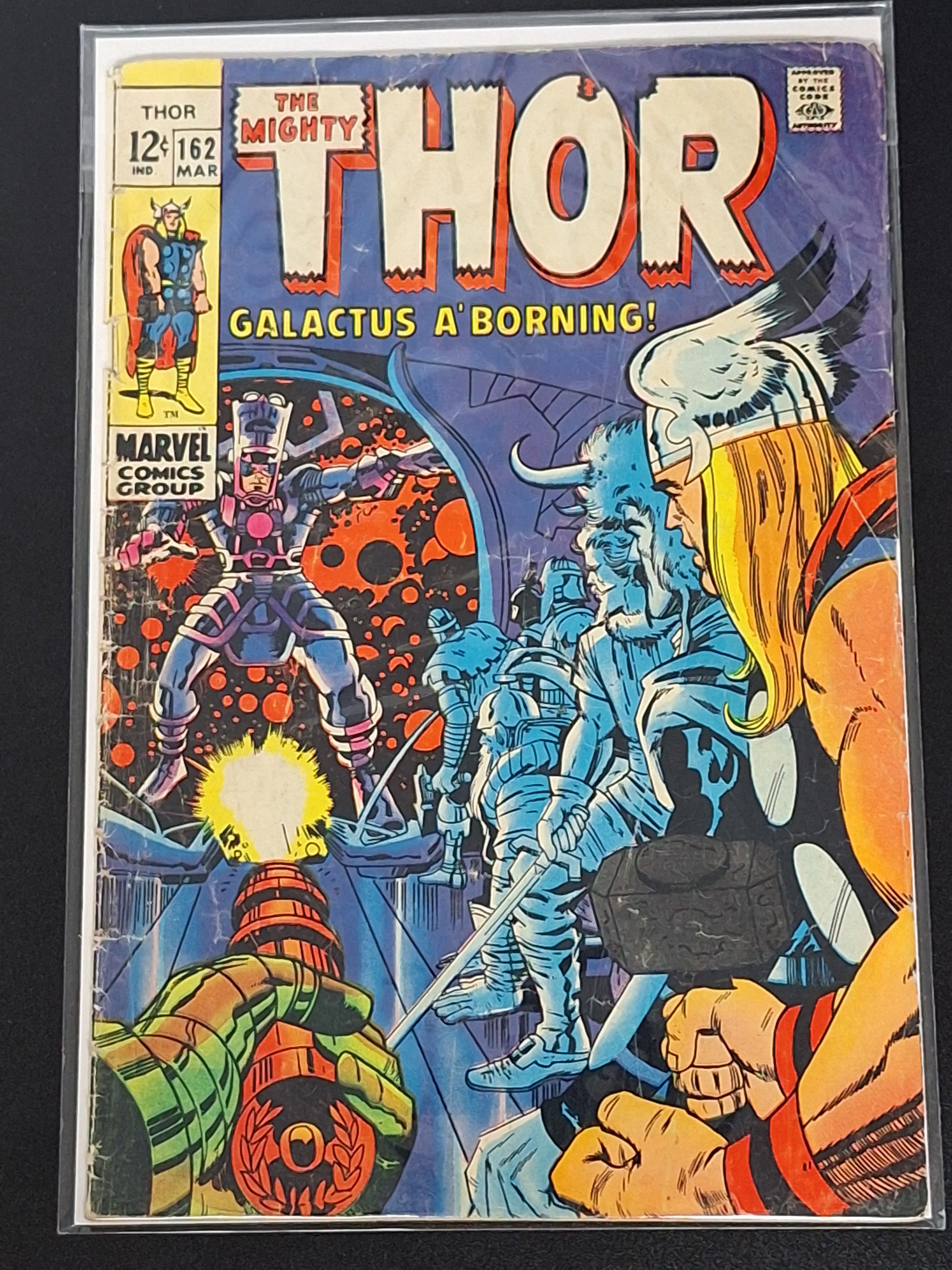 Thor 162 Marvel 1969 The Origin Of Galacus