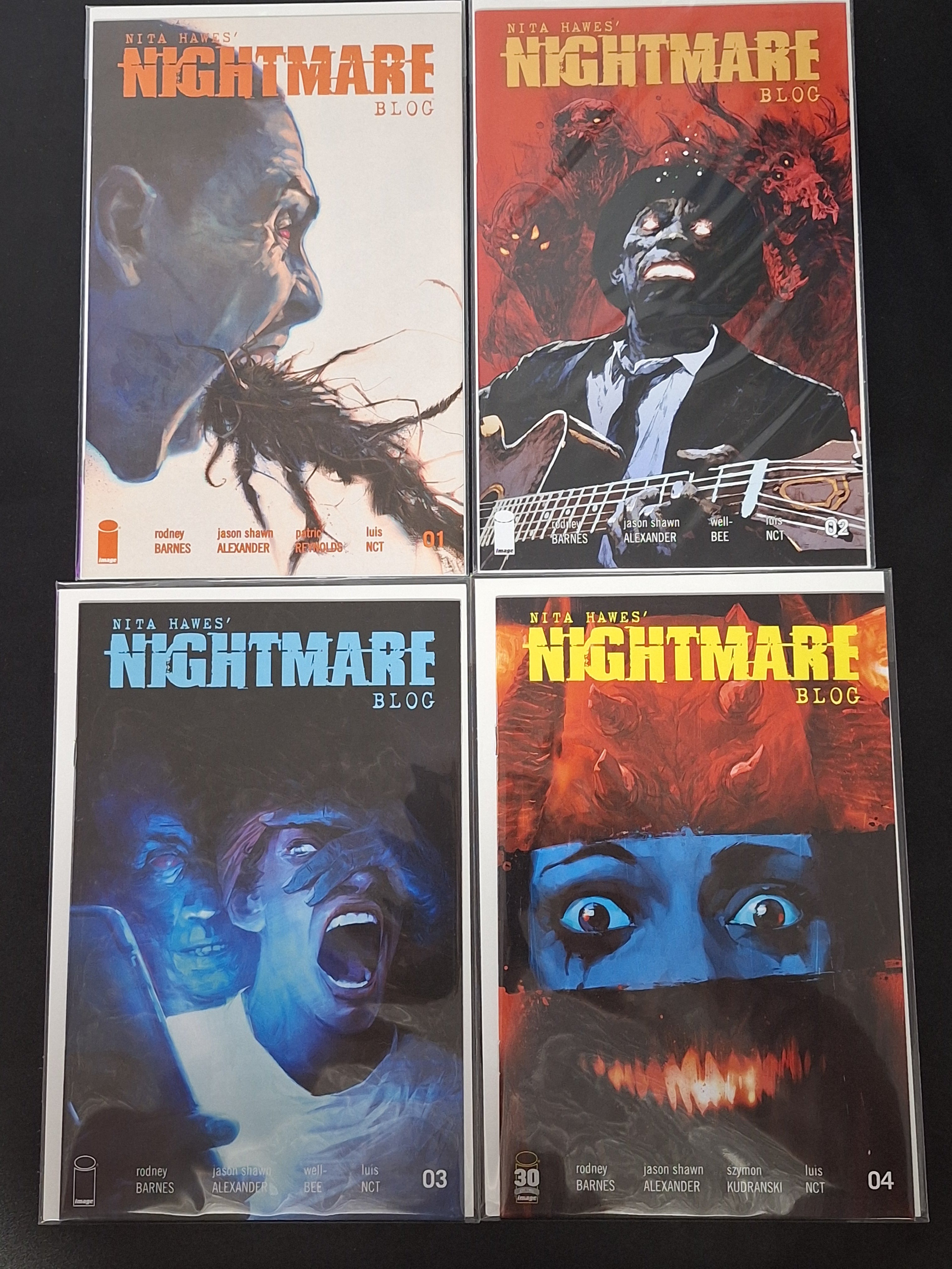 Nita Hawes' Nightmare Blog 1-6 Image 2021 Set of 6